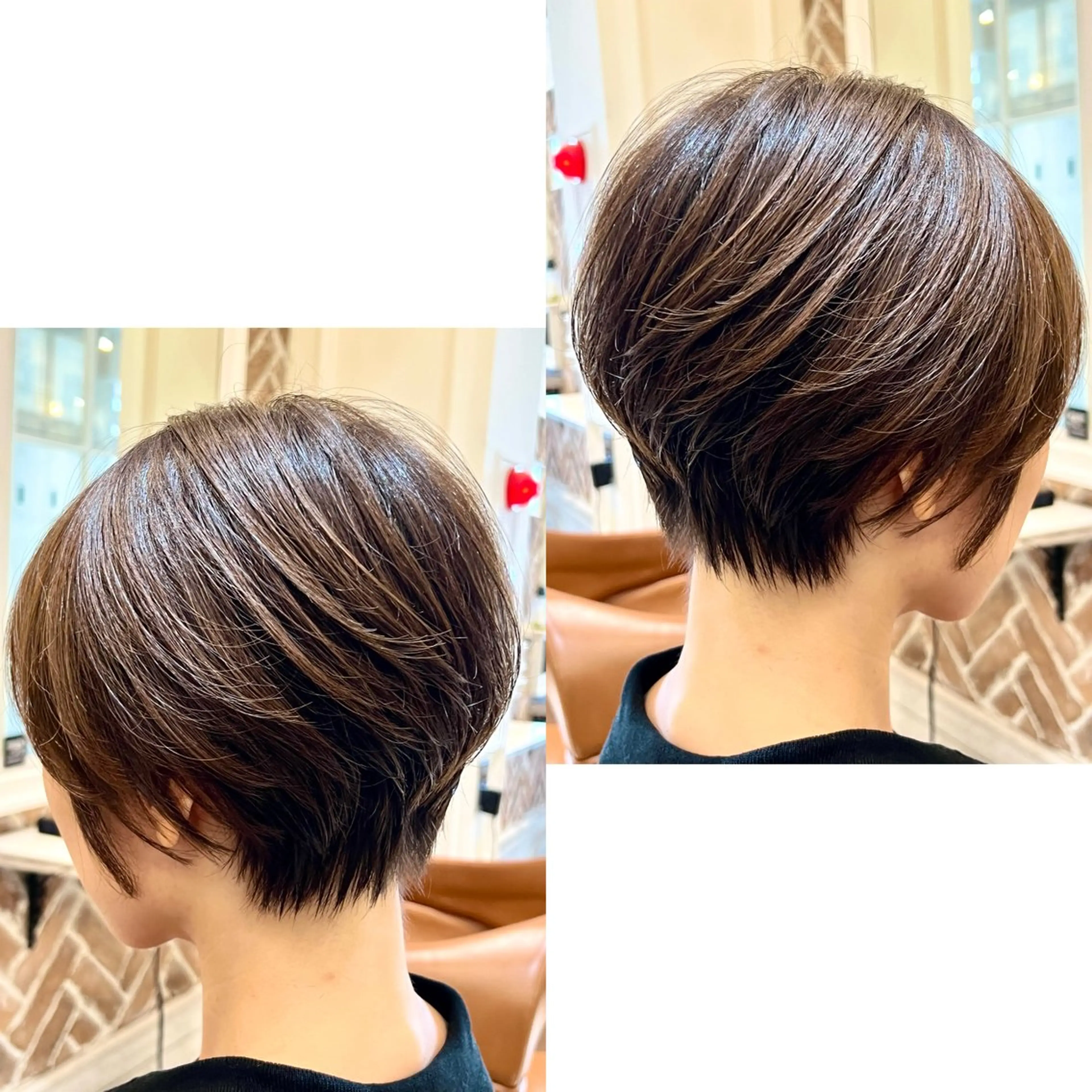 ショート カラー カット ヘアカラー トリートメント Realme  京都四条烏丸ドゥエby  yk所属・小塚 耀介✂︎ ショートボブ特化のヘアスタイル