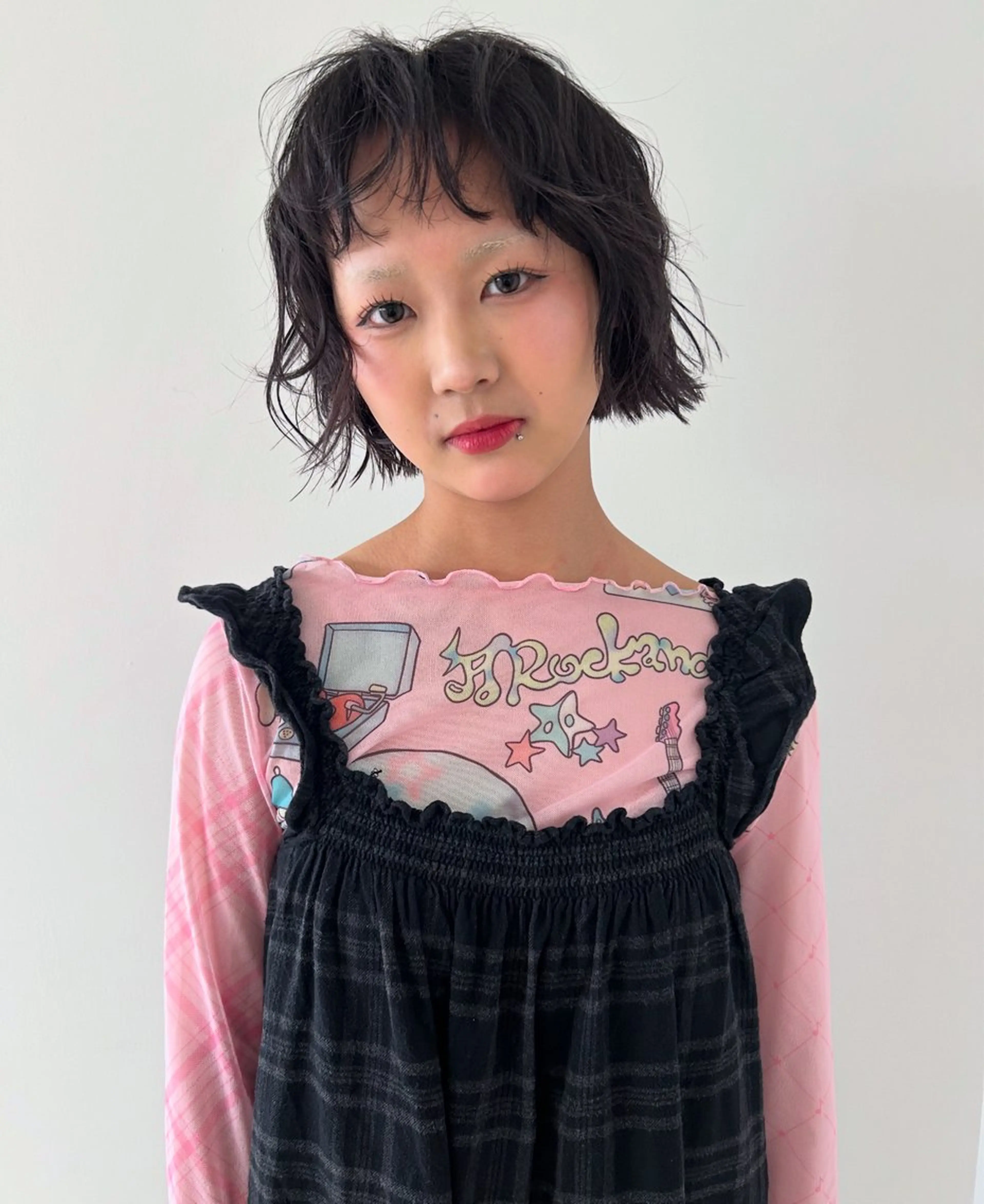 ミディアム カラー ケアパーマ/ブリーチ daisukeのヘアスタイル