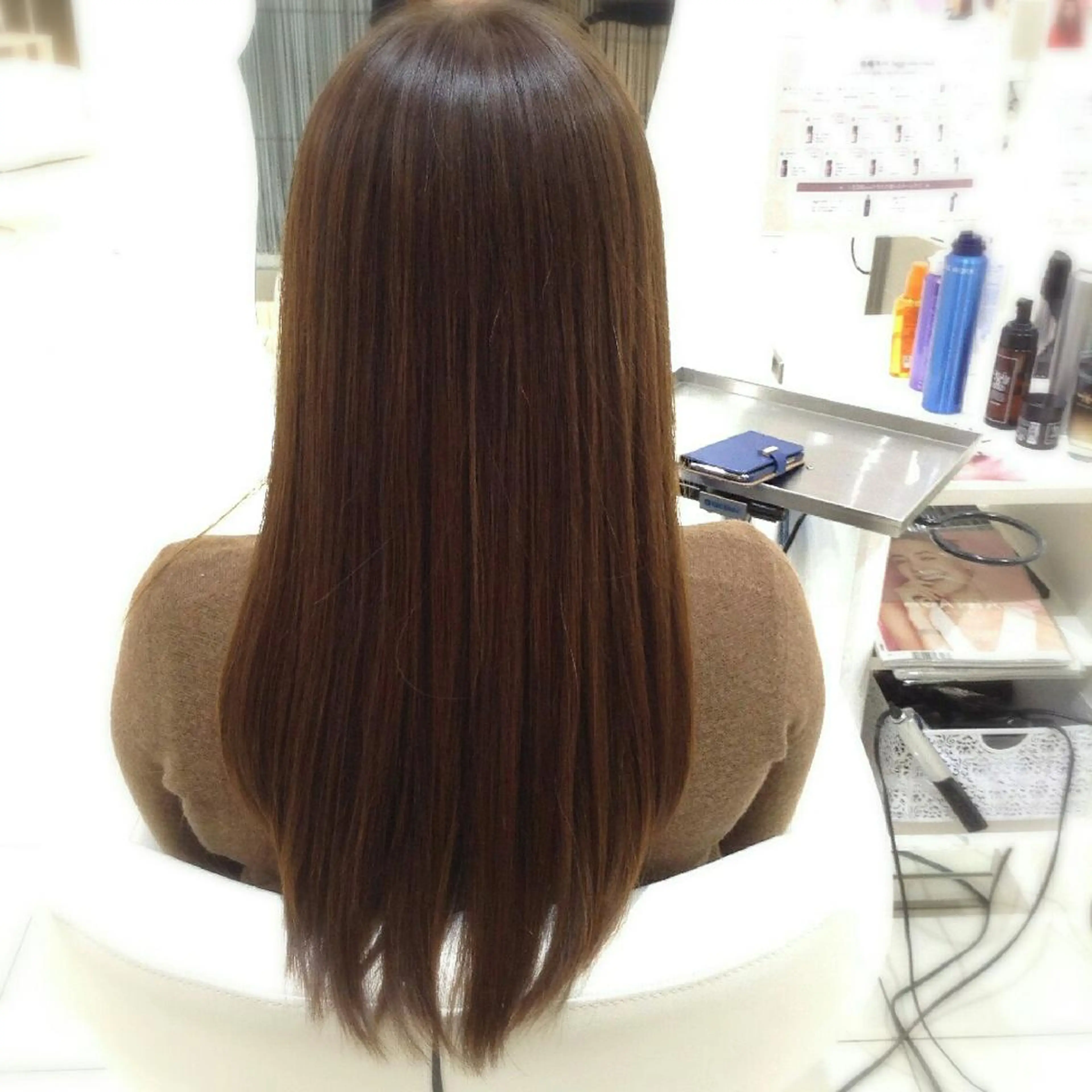 【平日限定】 (透明感)  カット+Addicthyカラー+３ステップ TOKIO Tr   ¥7500の写真