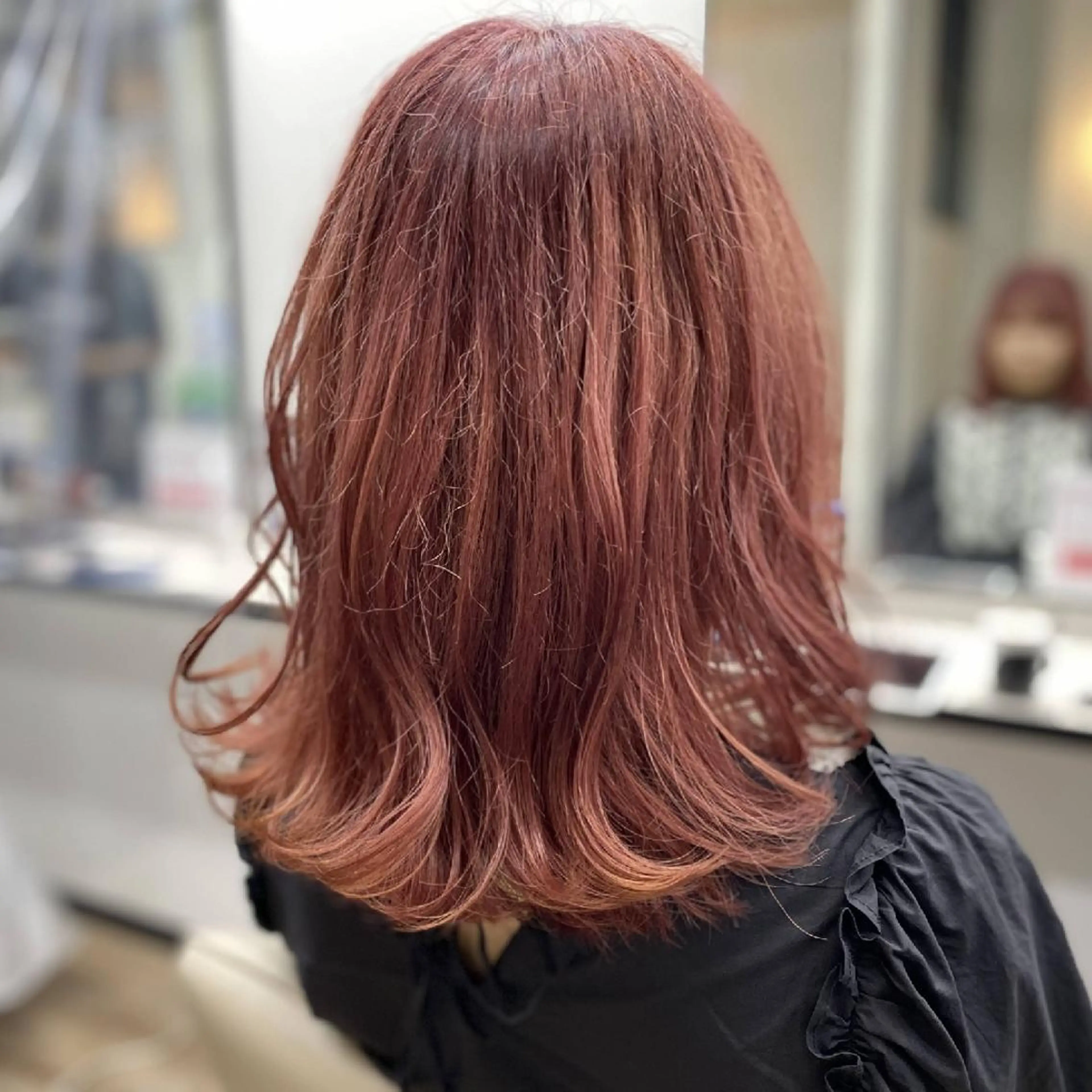 セミロング カラー ヘアカラー トリートメント 似合わせ小顔カット 🌟神谷 ヨシタカのヘアスタイル