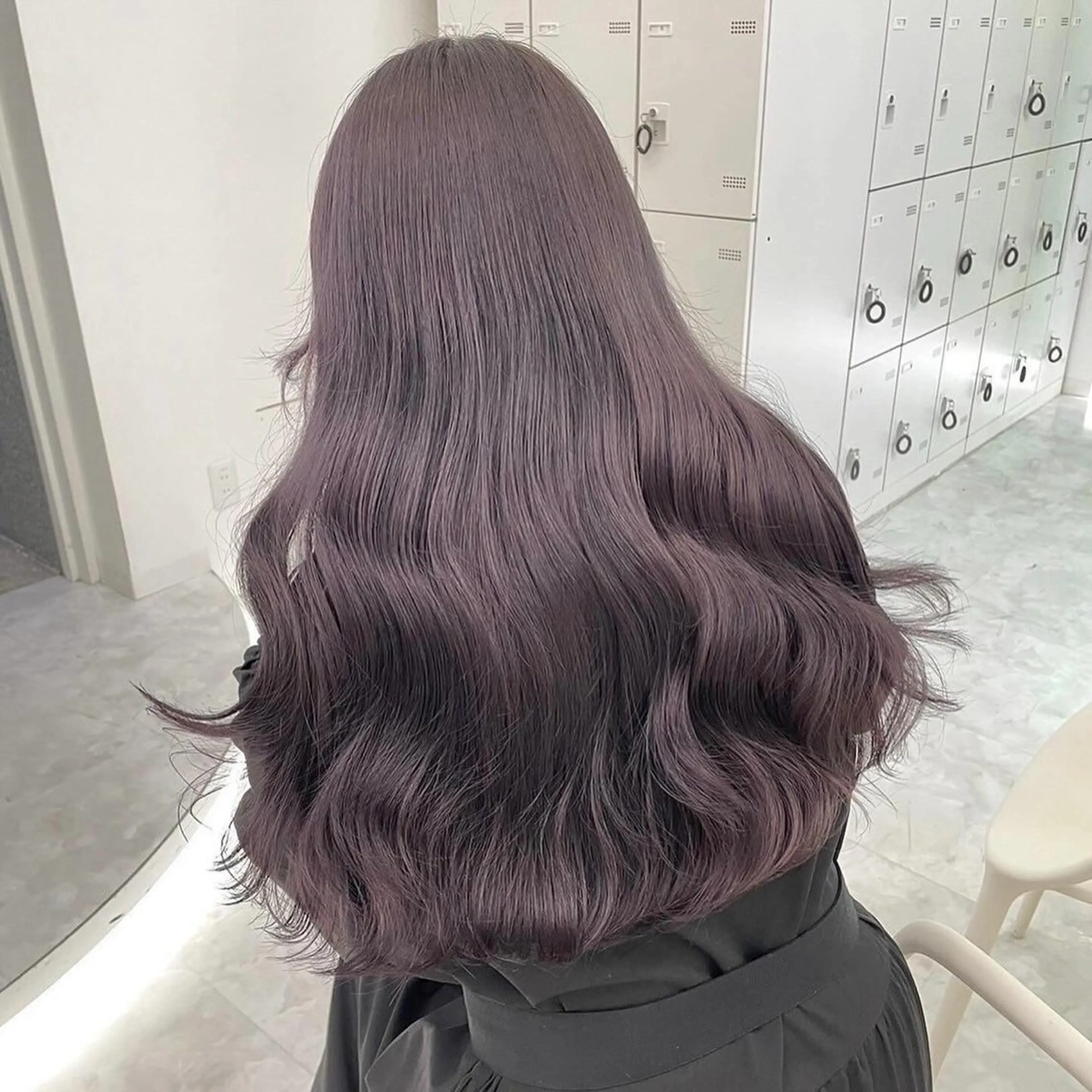 ロング カラー ヘアカラー トリートメント 韓国ヘア🫧 serina🎀のヘアスタイル