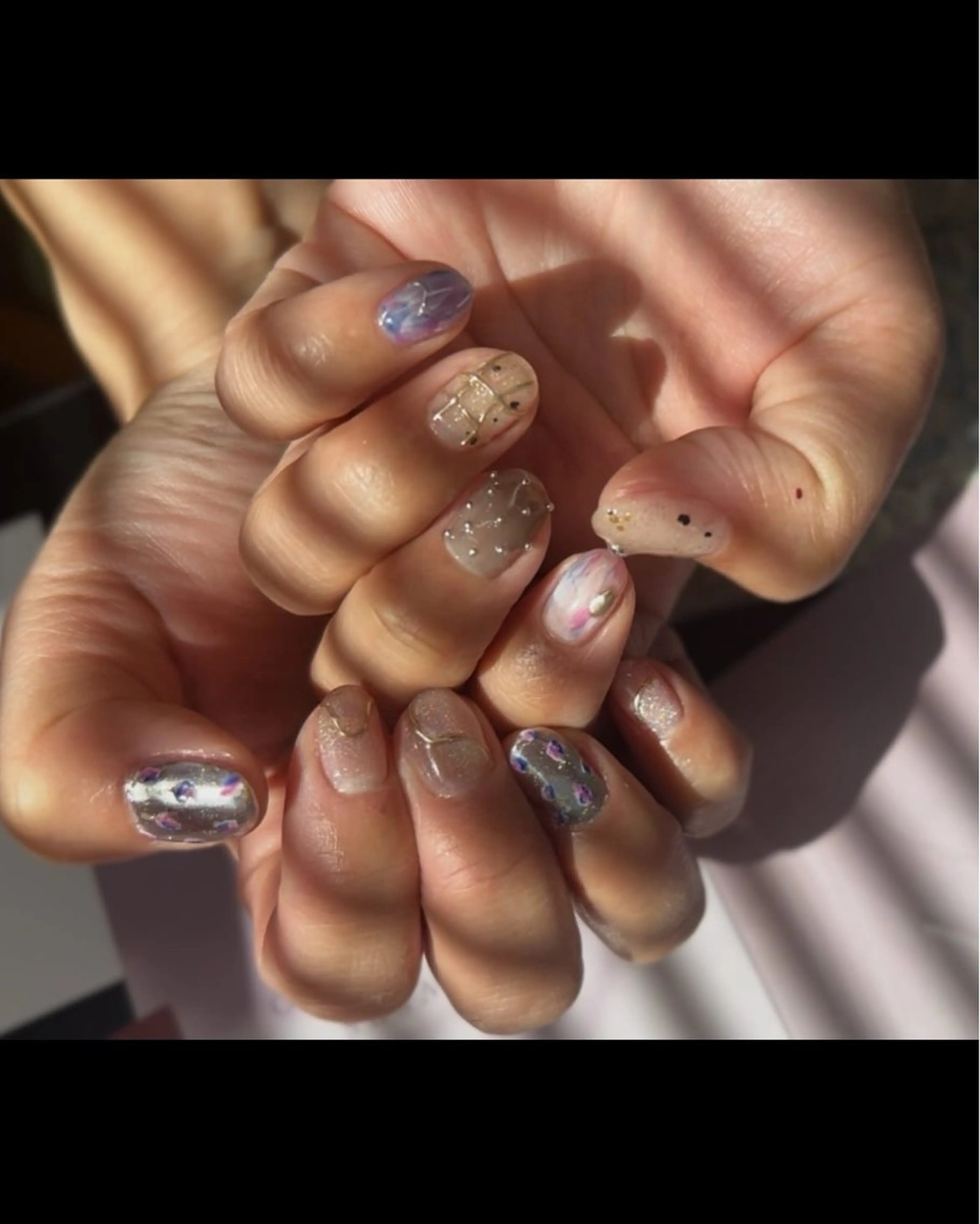 ネイル ハンドネイル フットネイル 𐂃 colorer𐂃のネイルデザイン