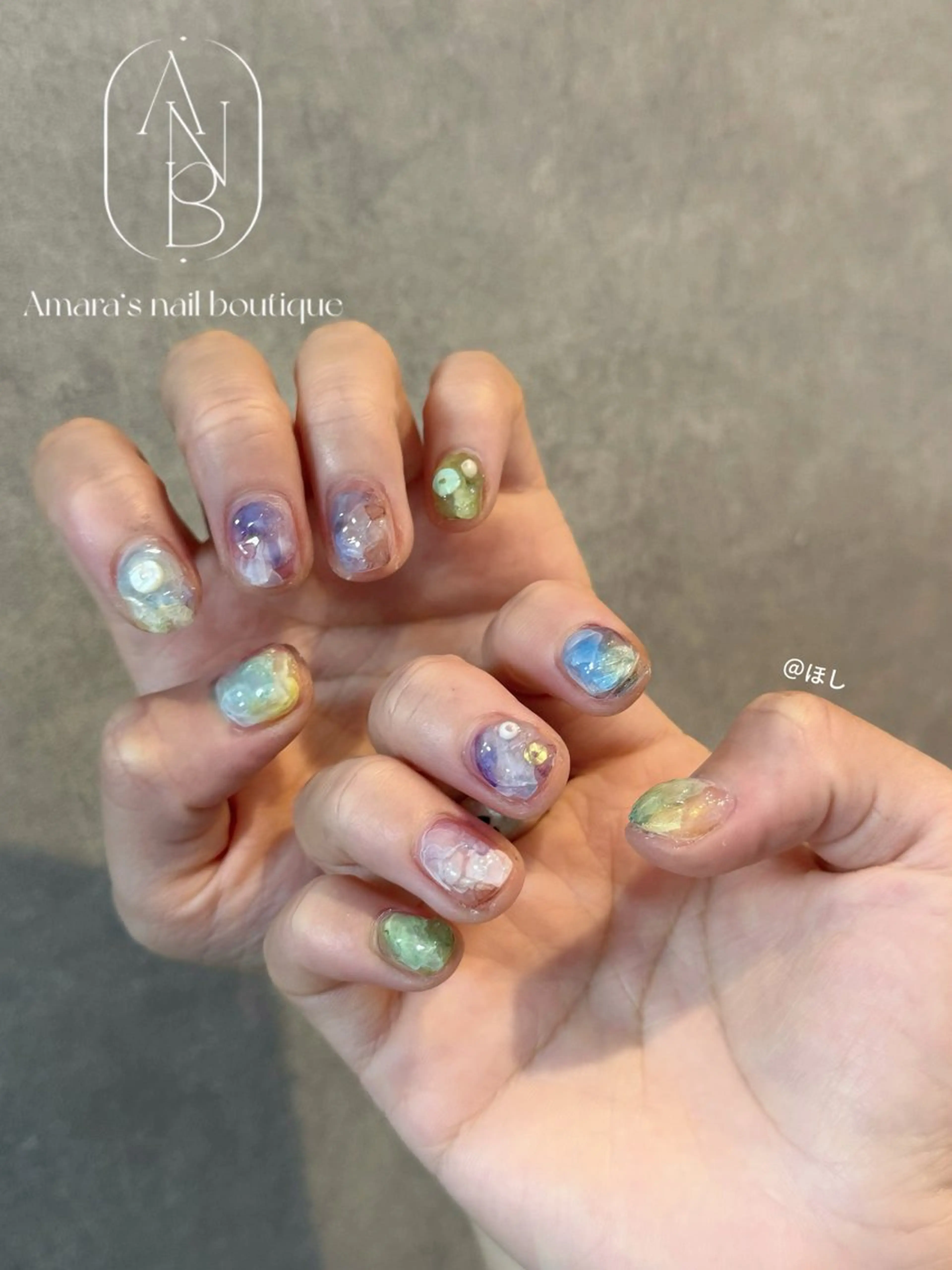 ネイル ハンドネイル ほ しのネイルデザイン