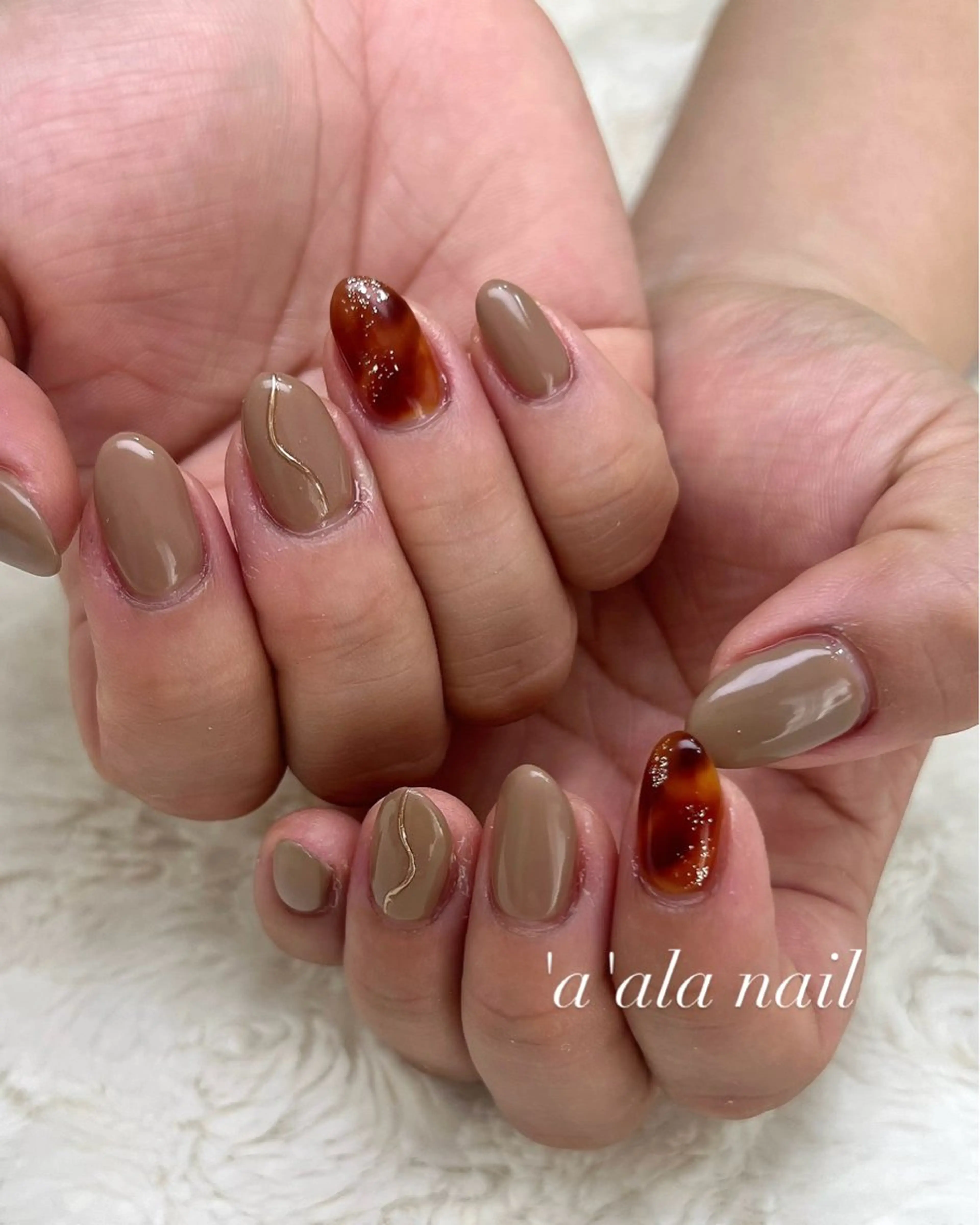 ネイル ハンドネイル 'a'ala nailのネイルデザイン