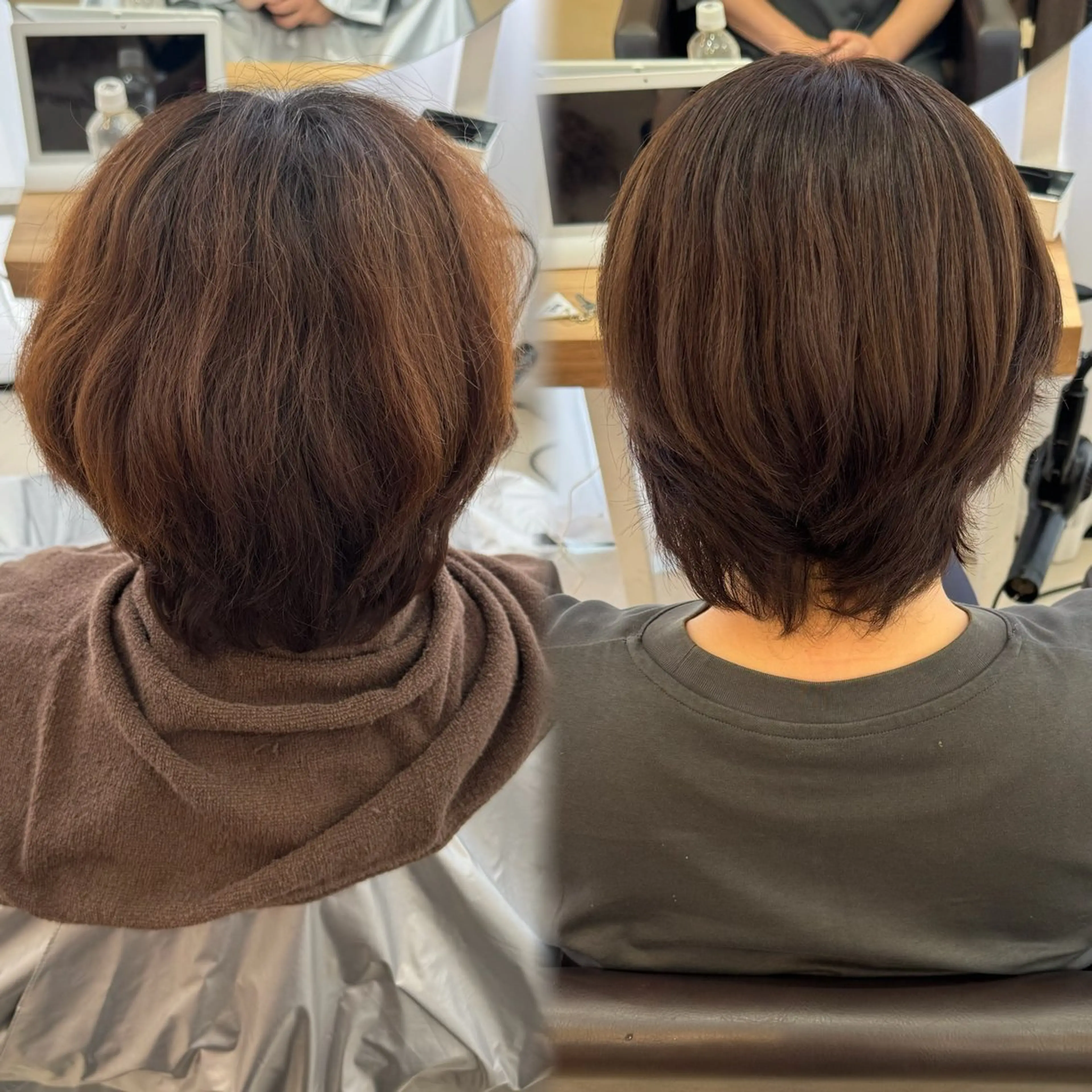 カラー Agu hair 粉河のヘアスタイル