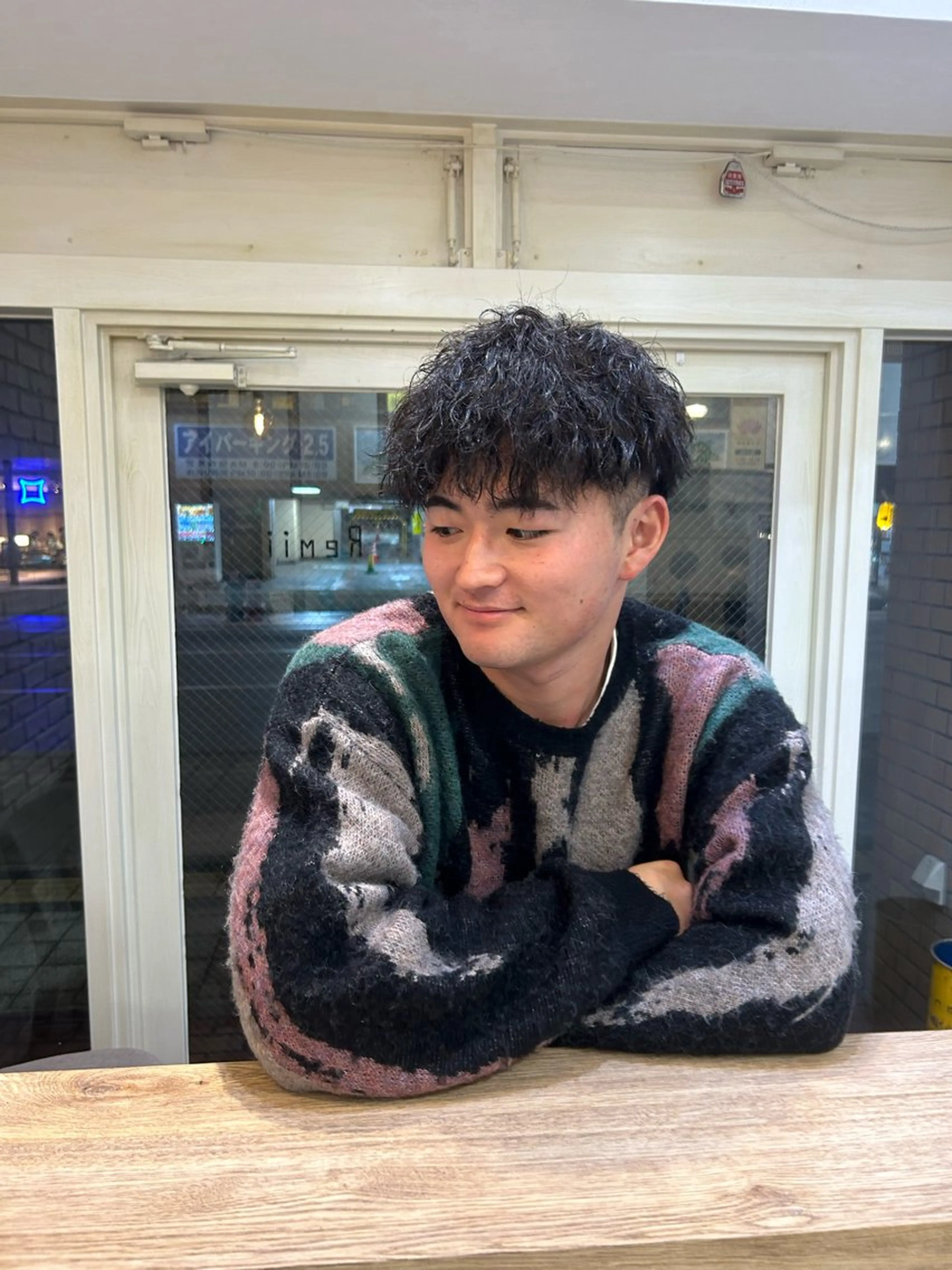 パーマ メンズ ミ ユのヘアスタイル