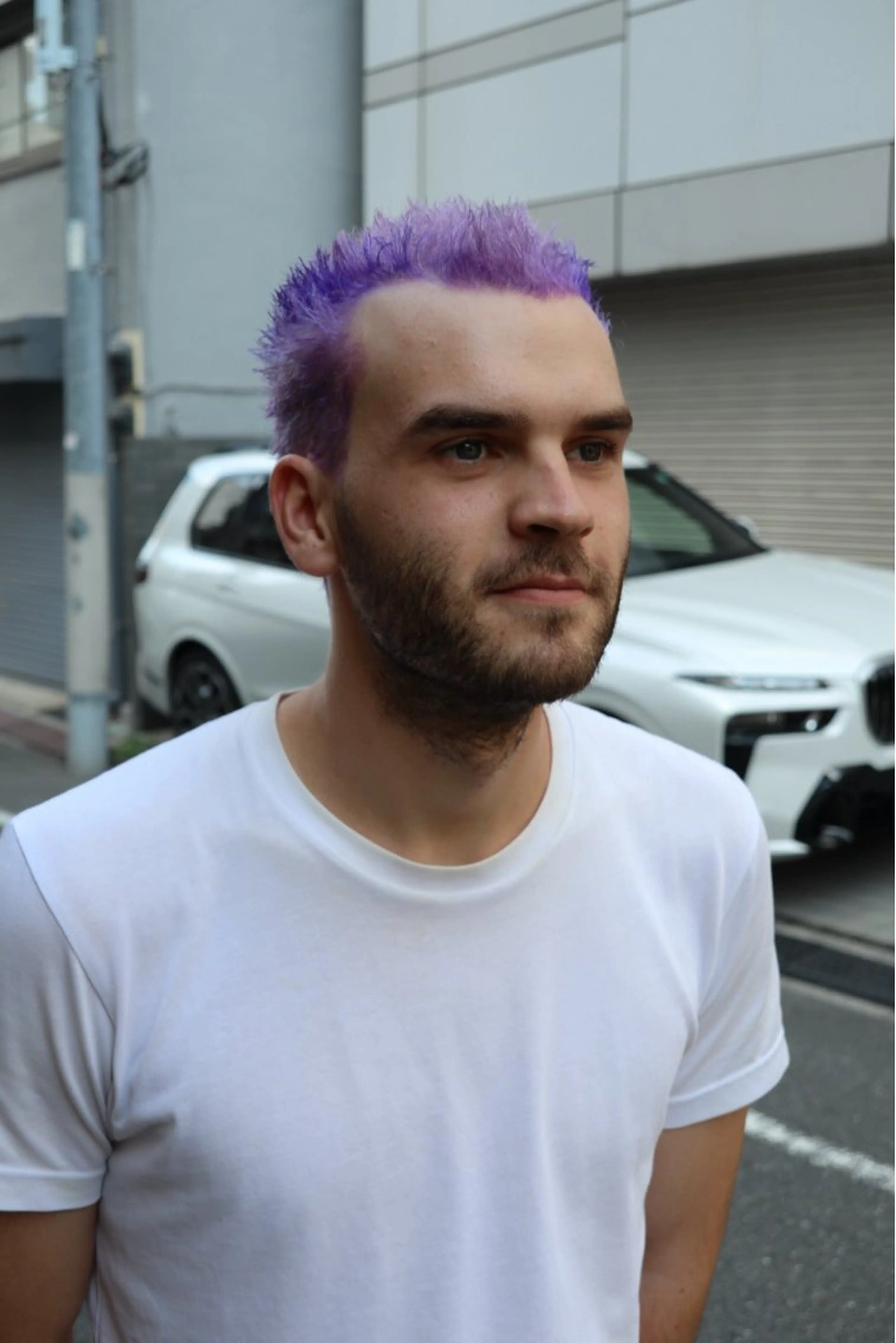 ショート メンズ メンズブリーチ メンズパーマ カット ヘアカラー パーマ イージードリル‼️イ ージーパーマ‼️平山のヘアスタイル