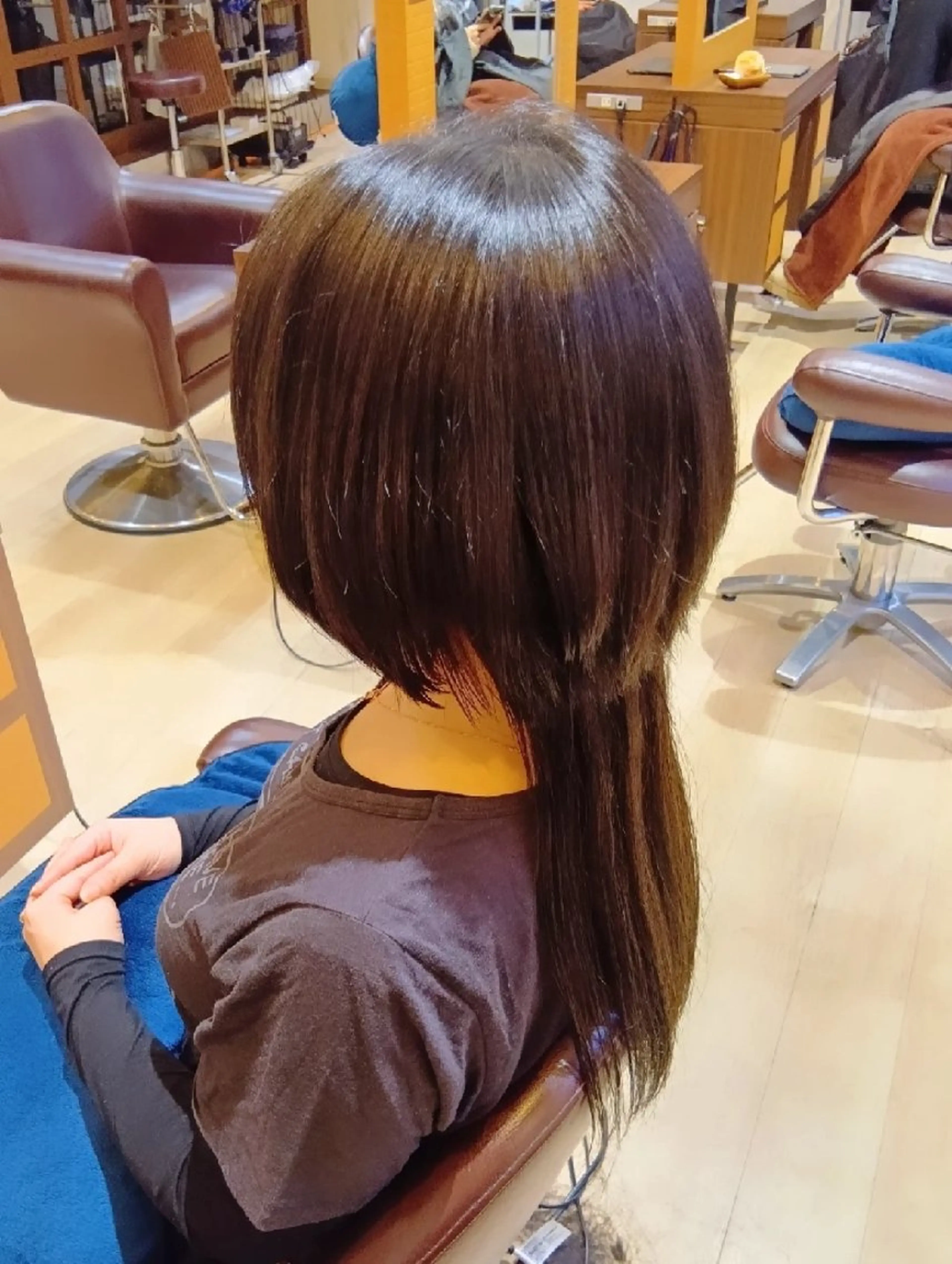 ロング デザインカット トリートメント カット トリートメント 小林暢🌟Orque 髪質改善サロン🌙のヘアスタイル