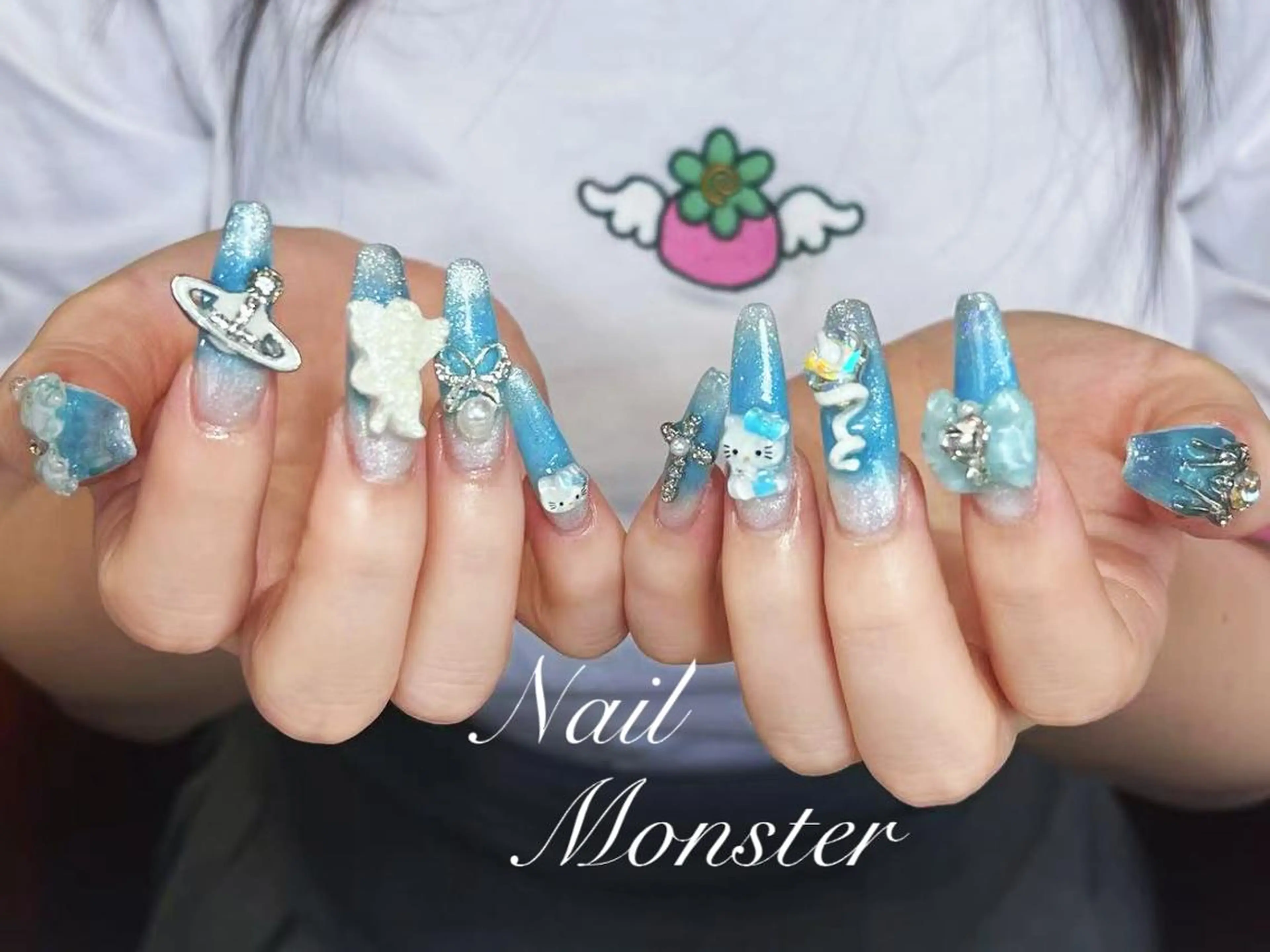 ネイル ハンドネイル DIAMOND Nail☁️のネイルデザイン
