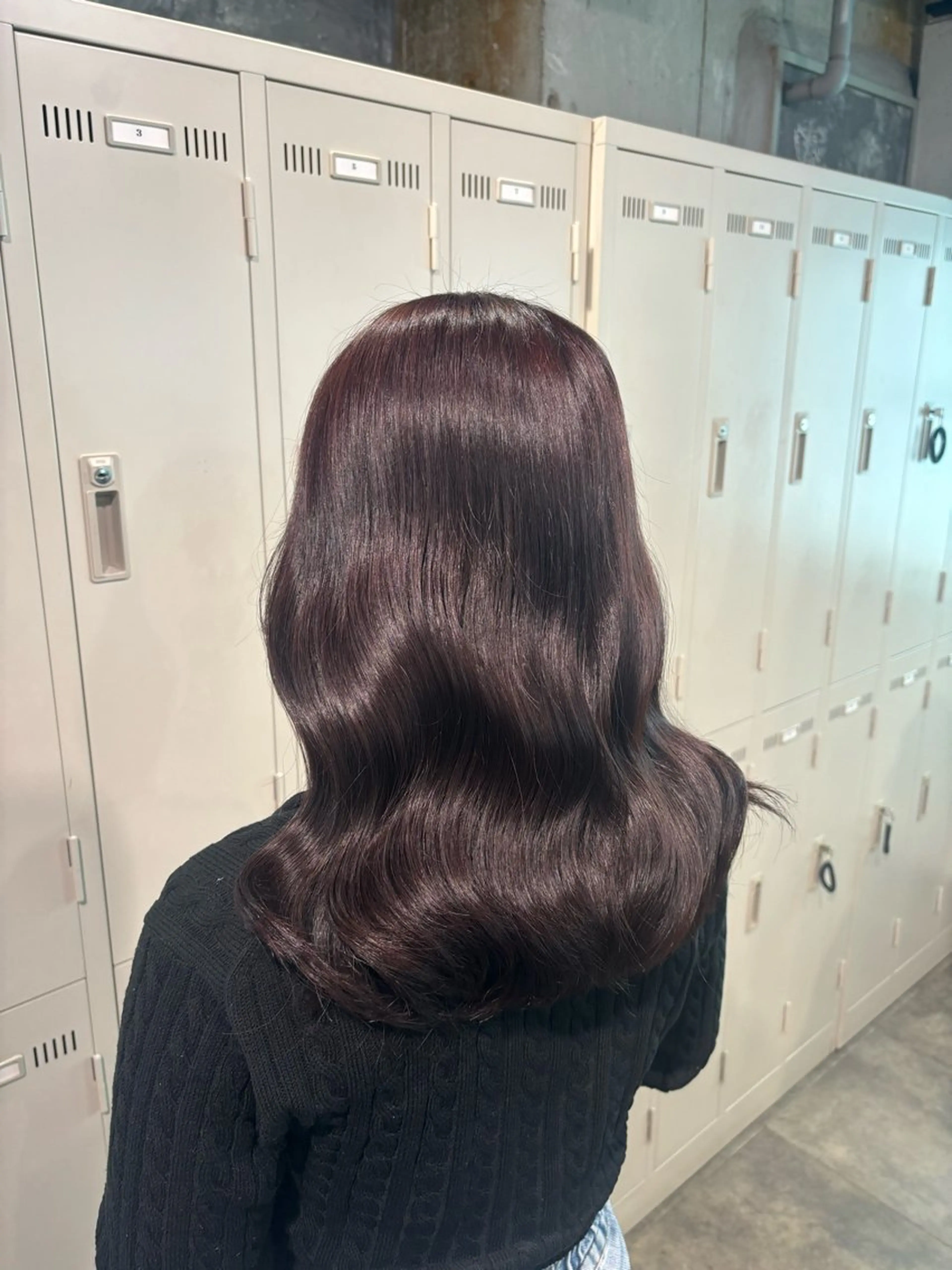 セミロング カラー alicetokyo 🦋宮葉🦋のマツエク・マツパデザイン