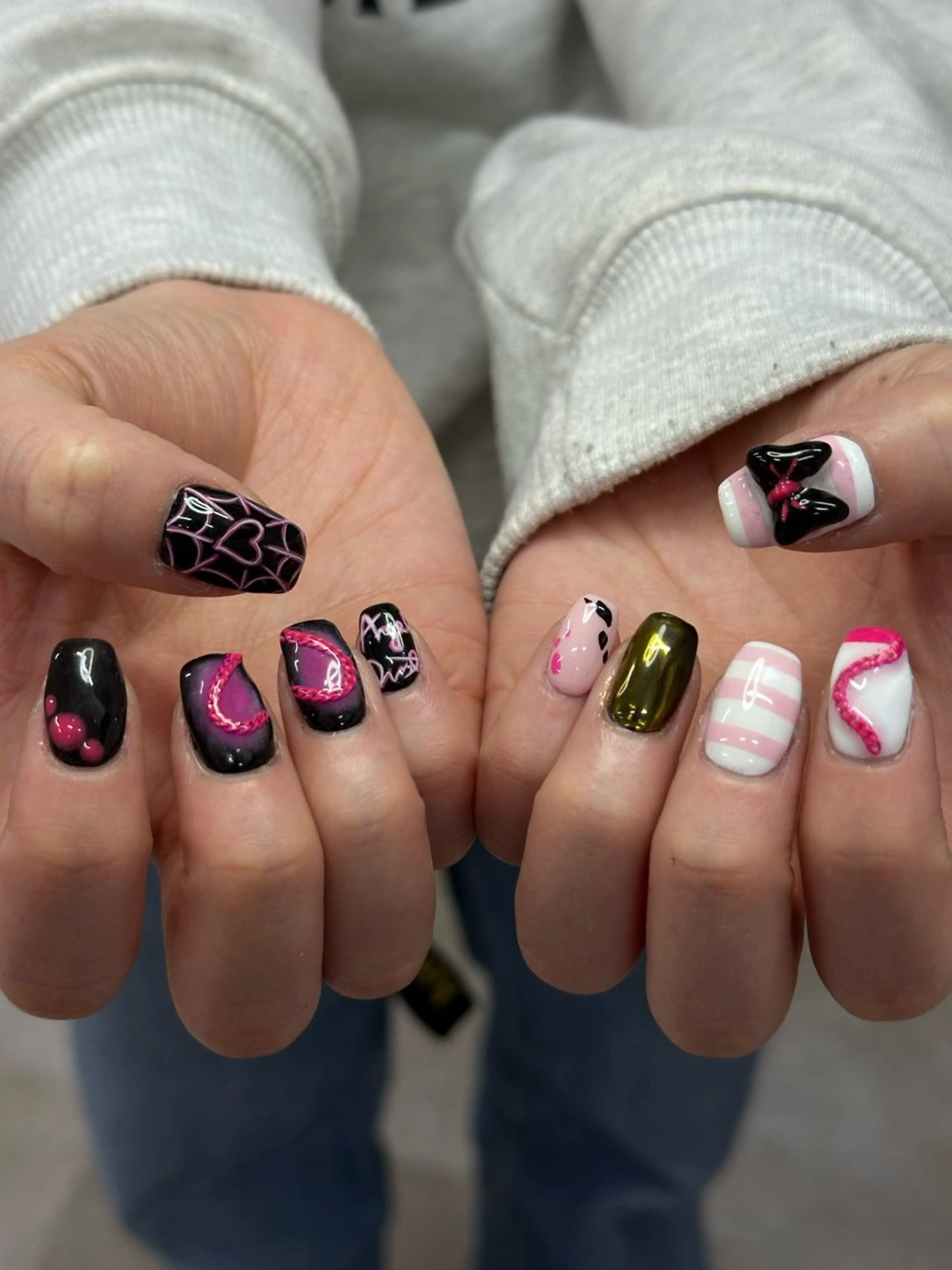 ネイル ハンドネイル YukaRyu /個性派デザインのネイルデザイン