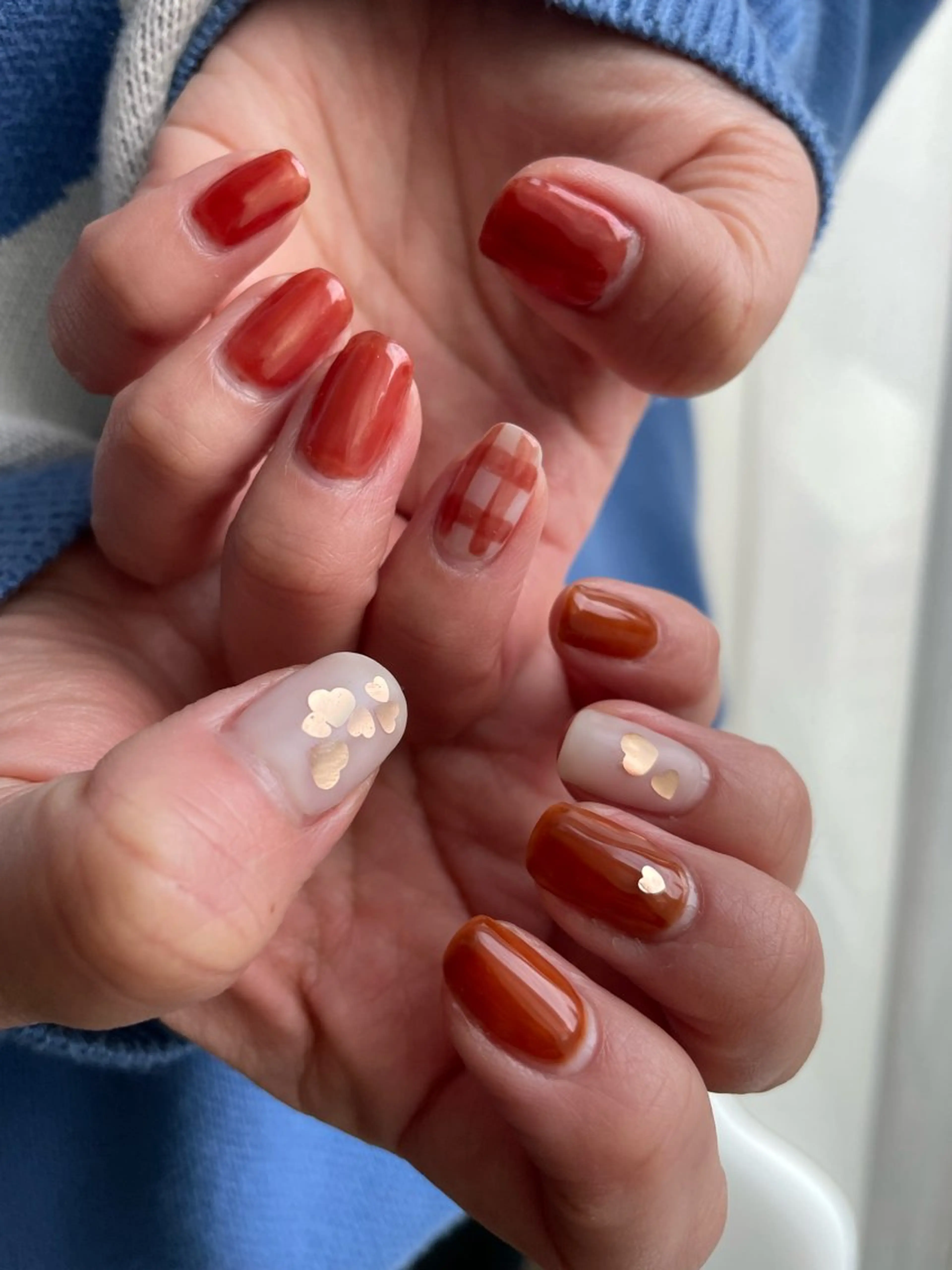 ネイル ハート irodori ayaのネイルデザイン
