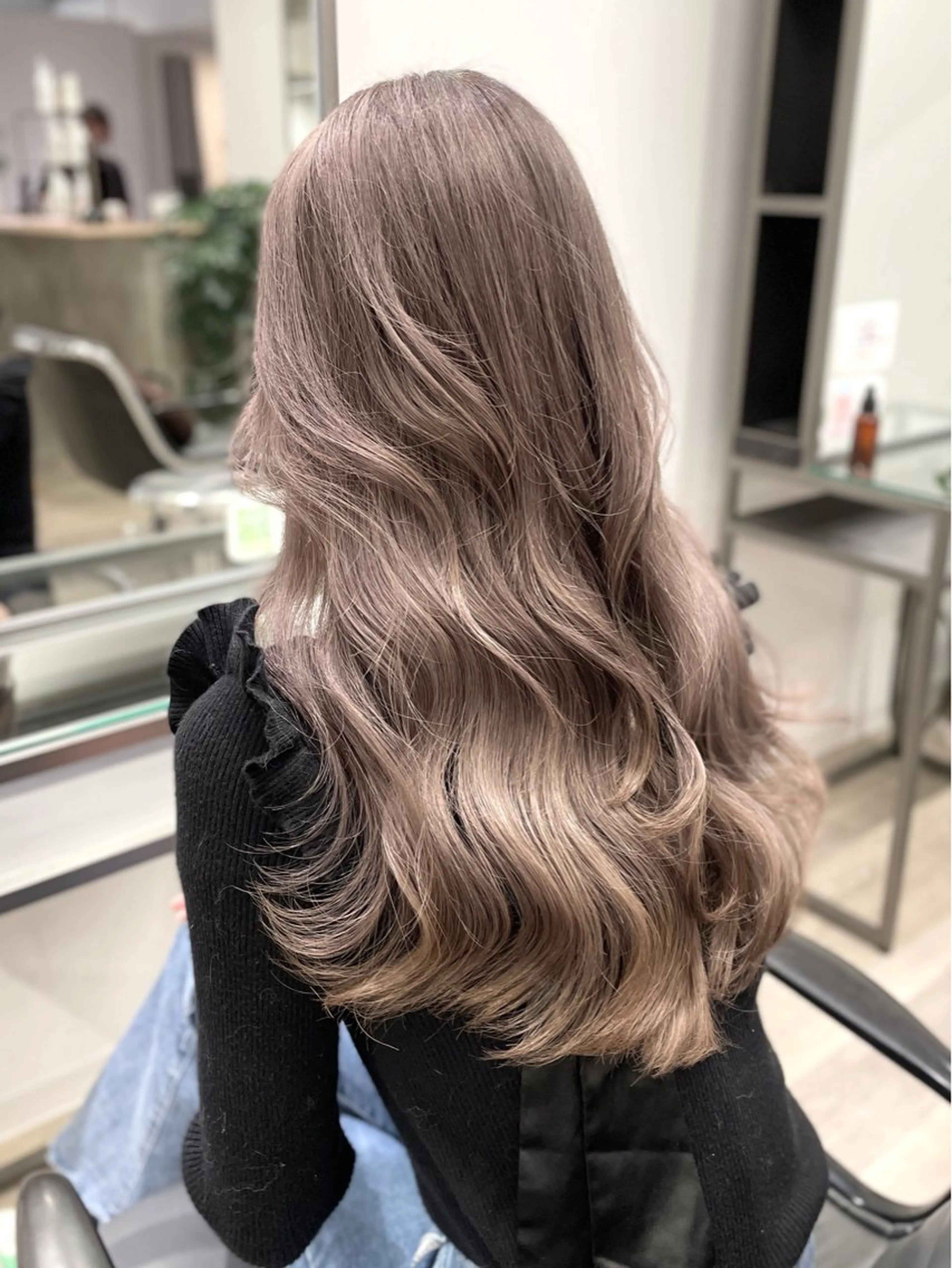 ロング 中塚 花果のヘアスタイル