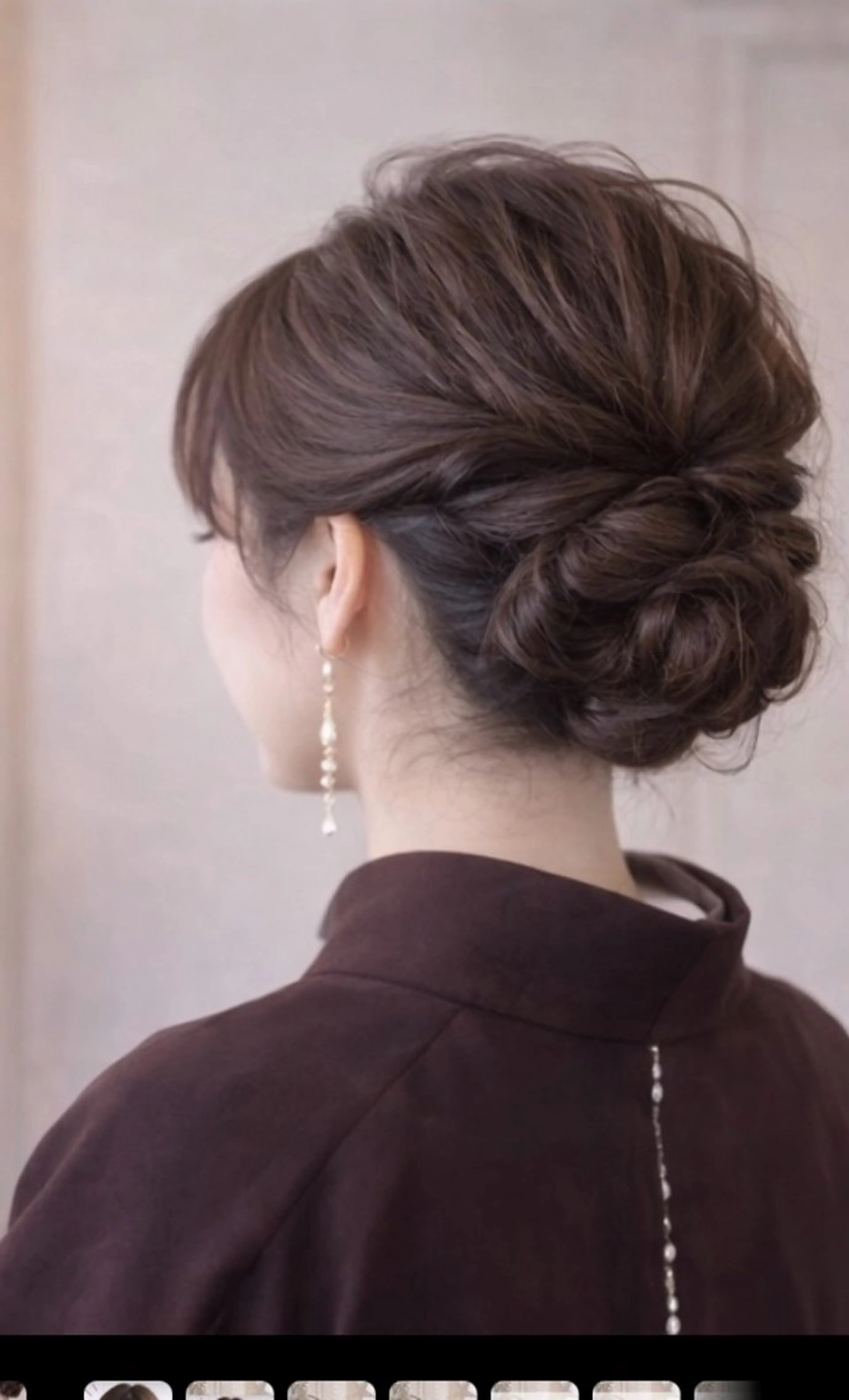 ヘアアレンジ ビーアトリエ目黒所属・ヘアセット着付け目黒 駅すぐ　松永香代子のヘアスタイル