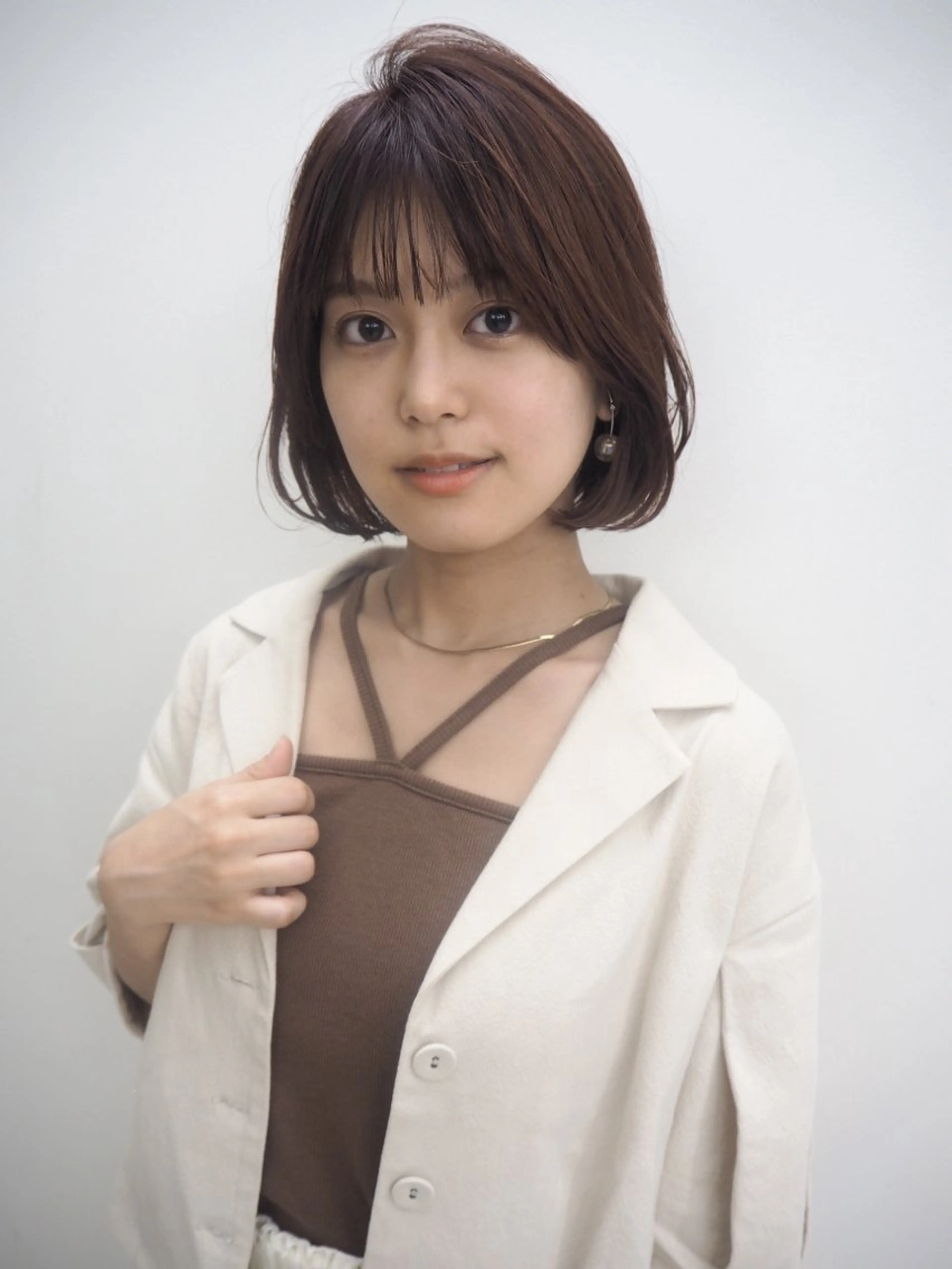 ショート 💛🤍U too e’s 鎌倉🧸のヘアスタイル