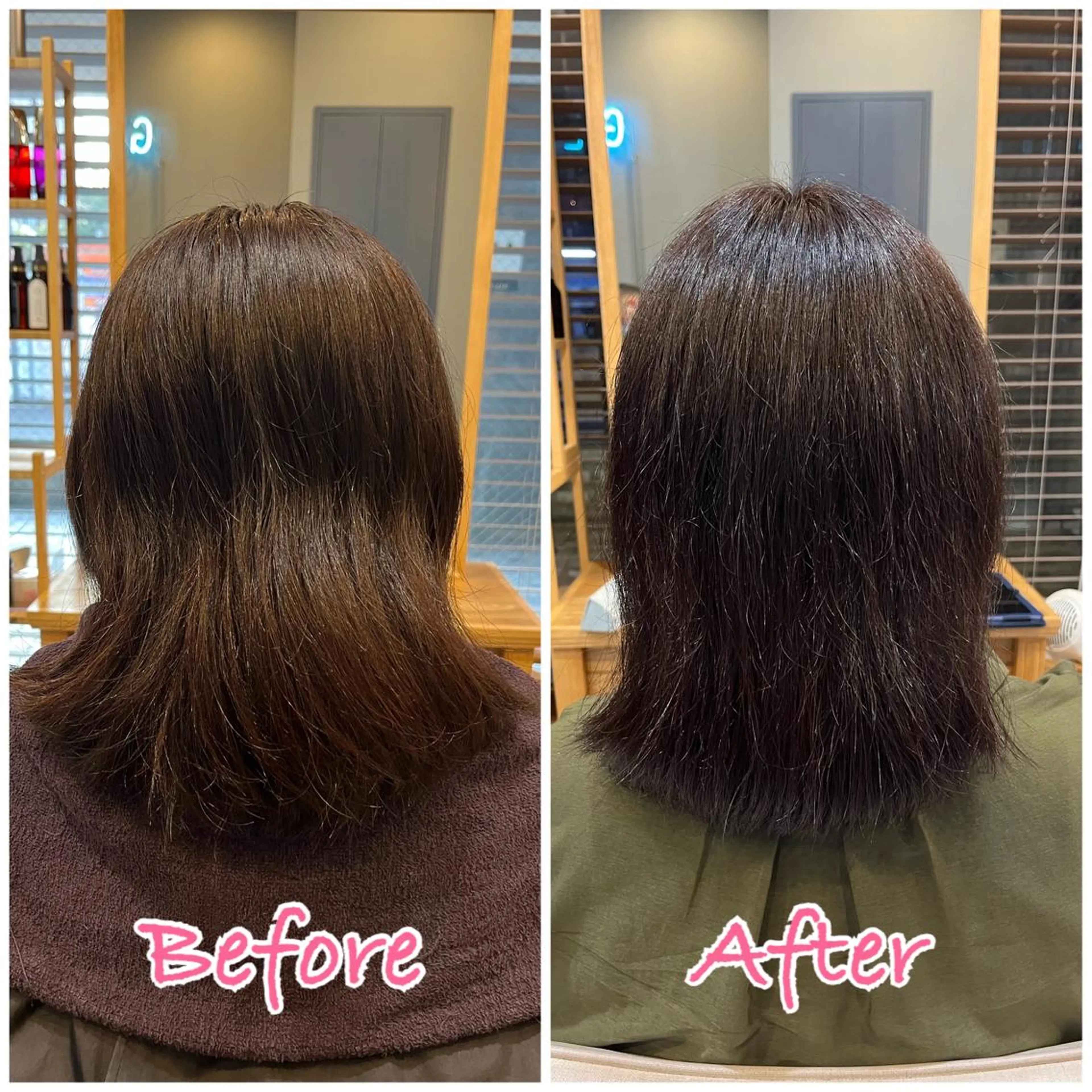 カラー カット 🌸 飯野 舞桜のヘアスタイル