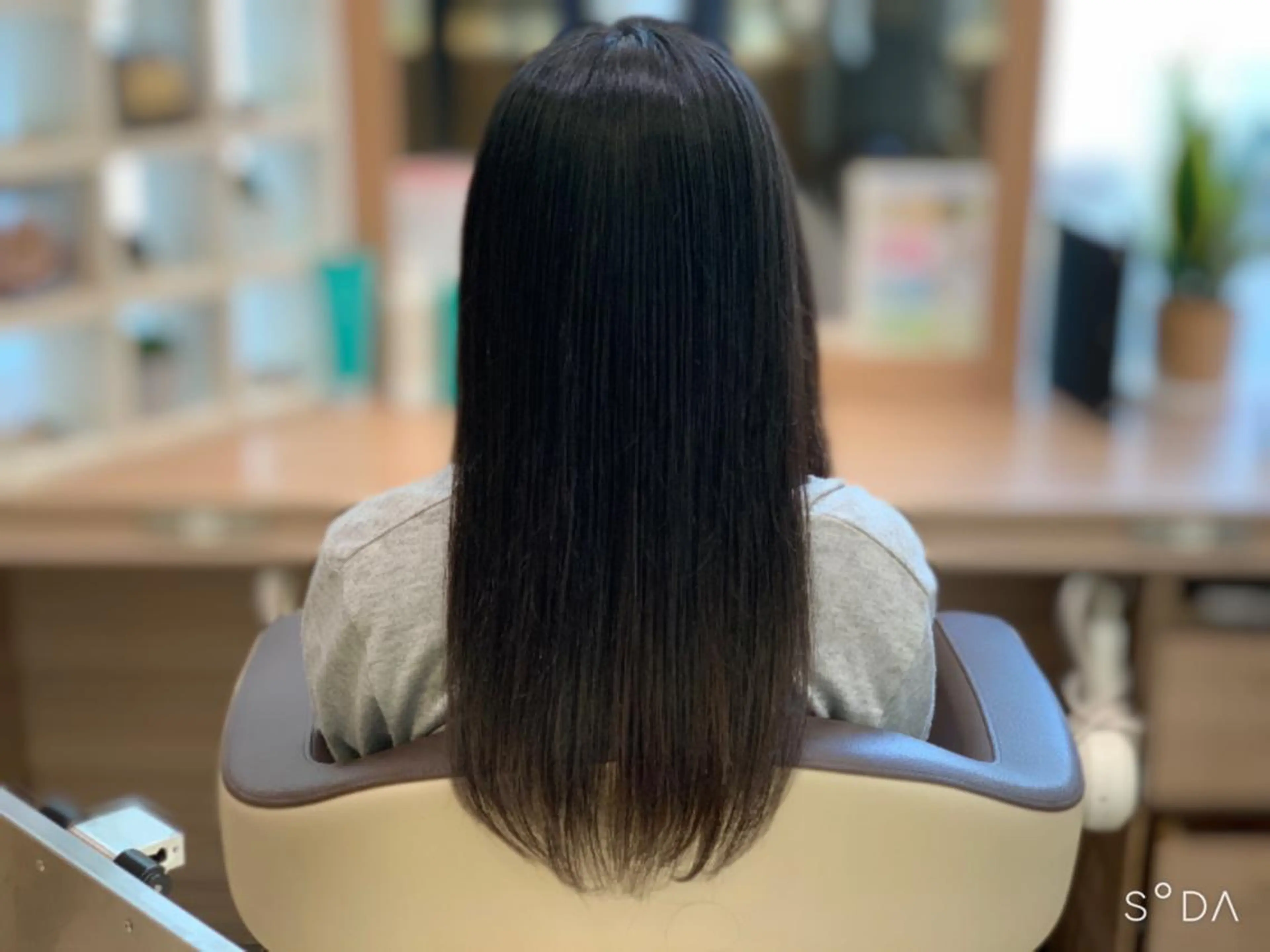 セミロング 美髪矯正/髪質改善 /ヨナミネのヘアスタイル