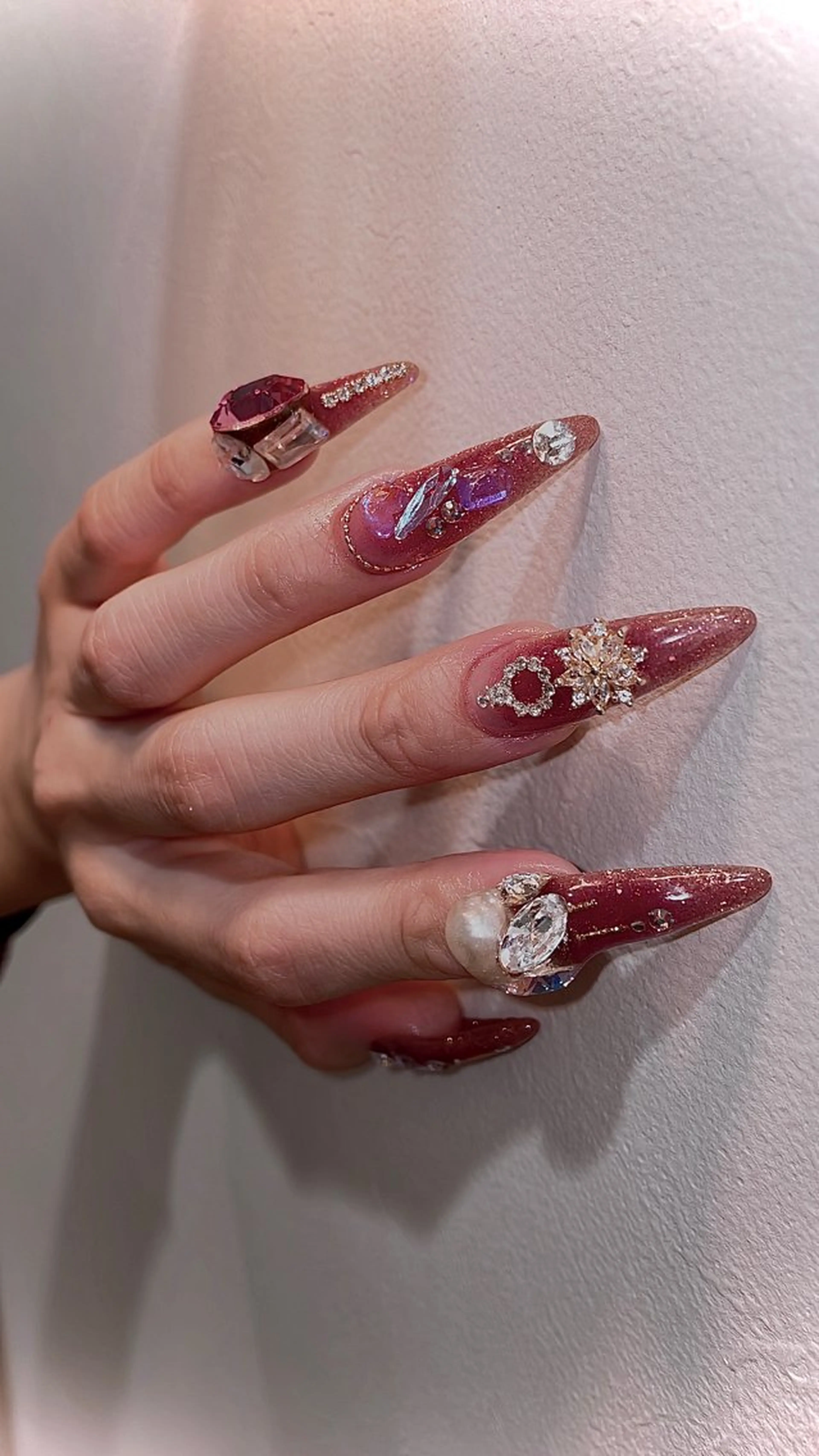 ネイル Spiky とうげ ふうかのネイルデザイン