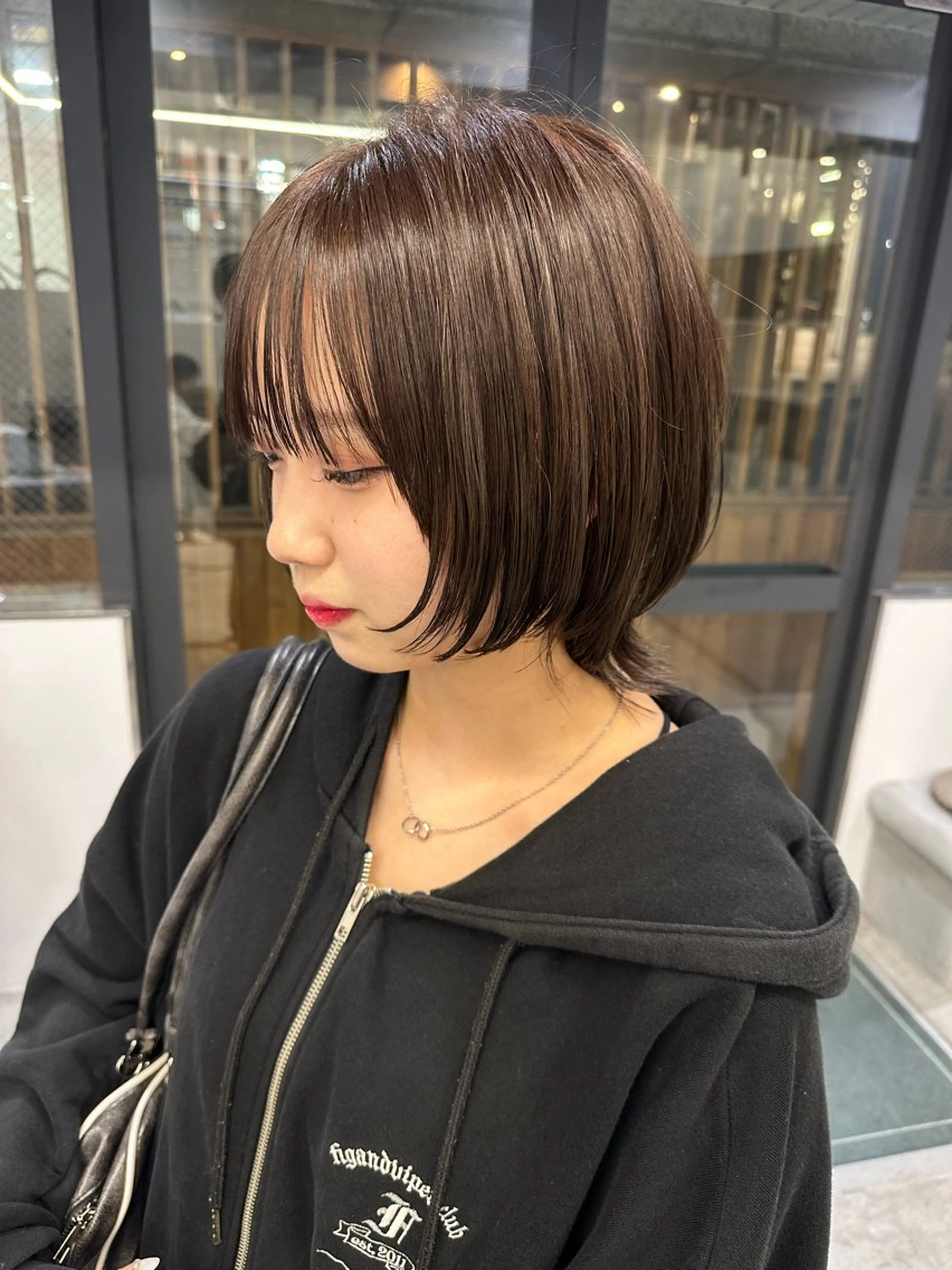 ショート カット ヘアカラー 骨格診断で絶対可愛い ✨丸みショート✨凌弥のヘアスタイル