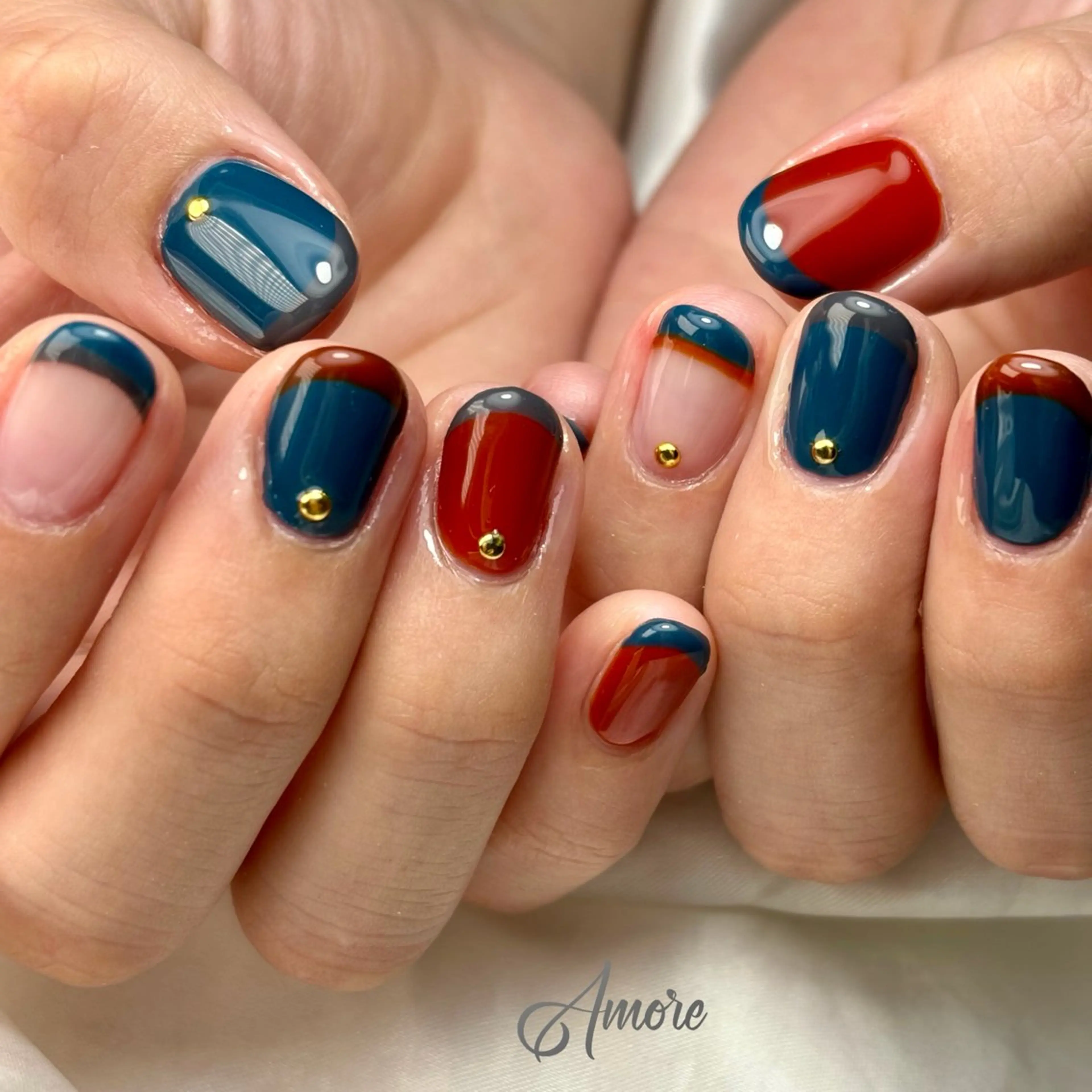 ネイル ジェルネイル キラキラネイル 韓国ネイル マグネットネイル パラジェル You kyehwaのネイルデザイン