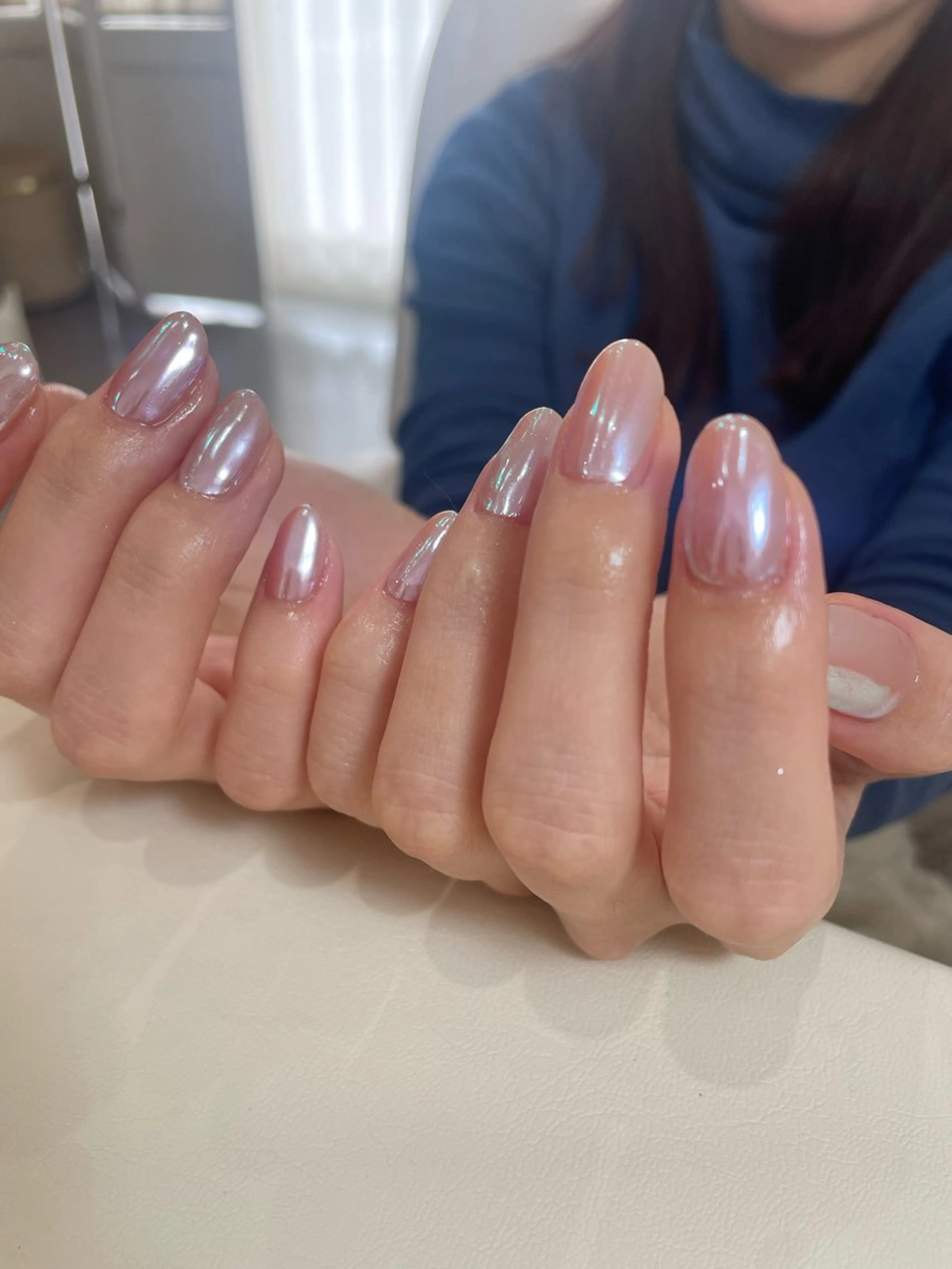 ネイル ミラーネイル ハンドネイル 【 Lea's 】 kaedeのネイルデザイン