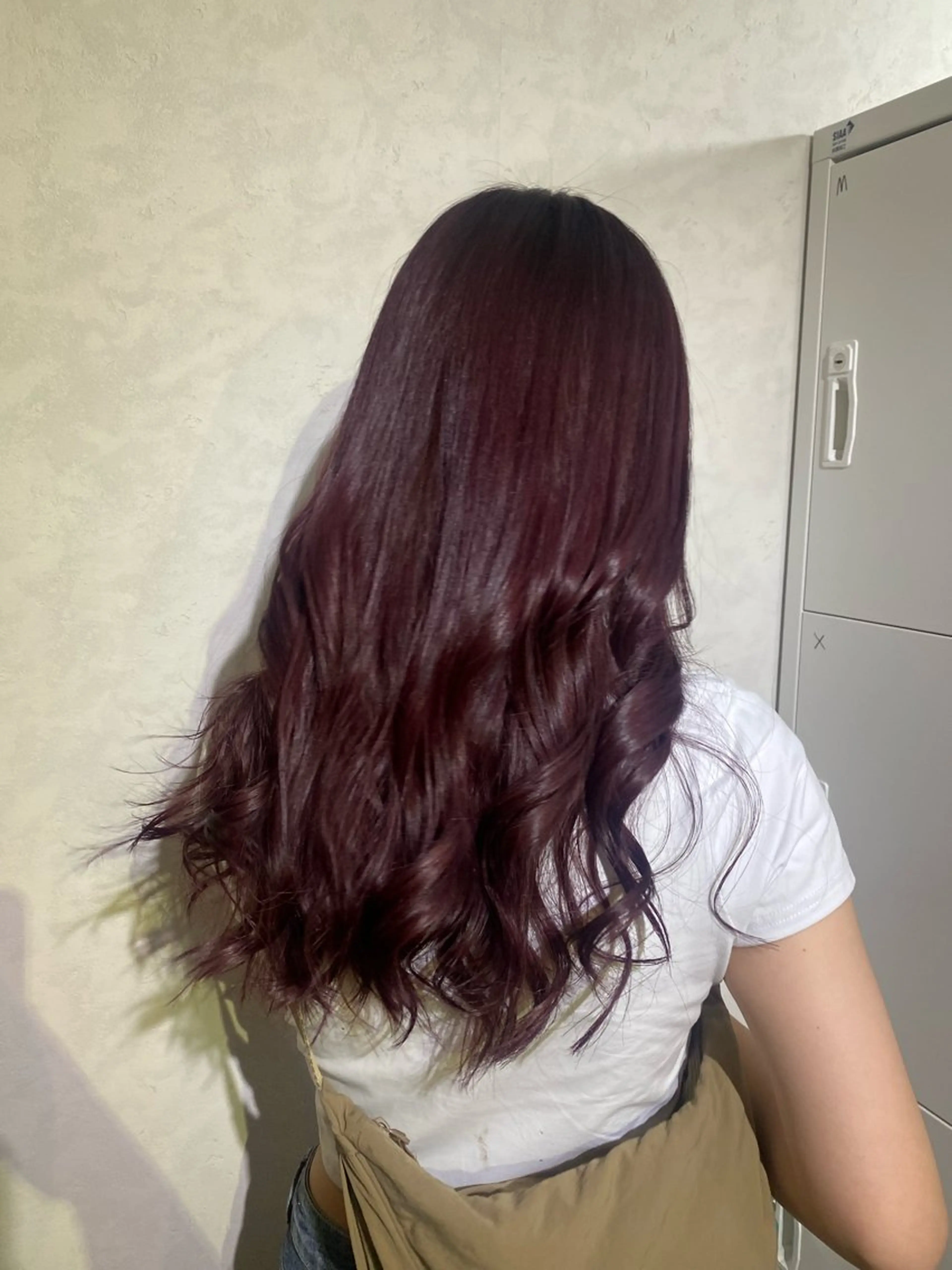 ロング カラー ブリーチカラーと、髪 質改善。HARUKAのヘアスタイル