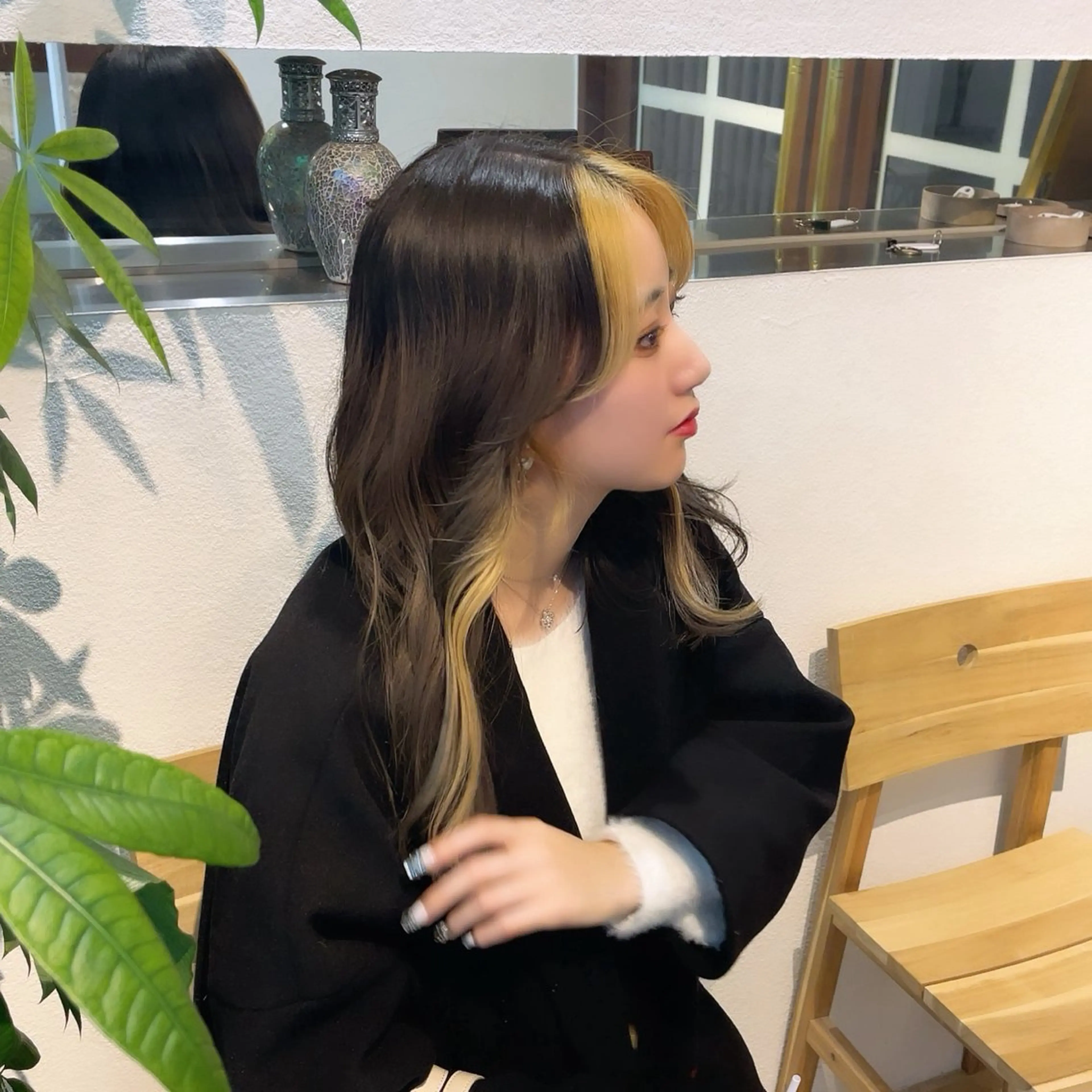 ロング カラー suzuka/透明感 カラー 美髪縮毛矯正のヘアスタイル