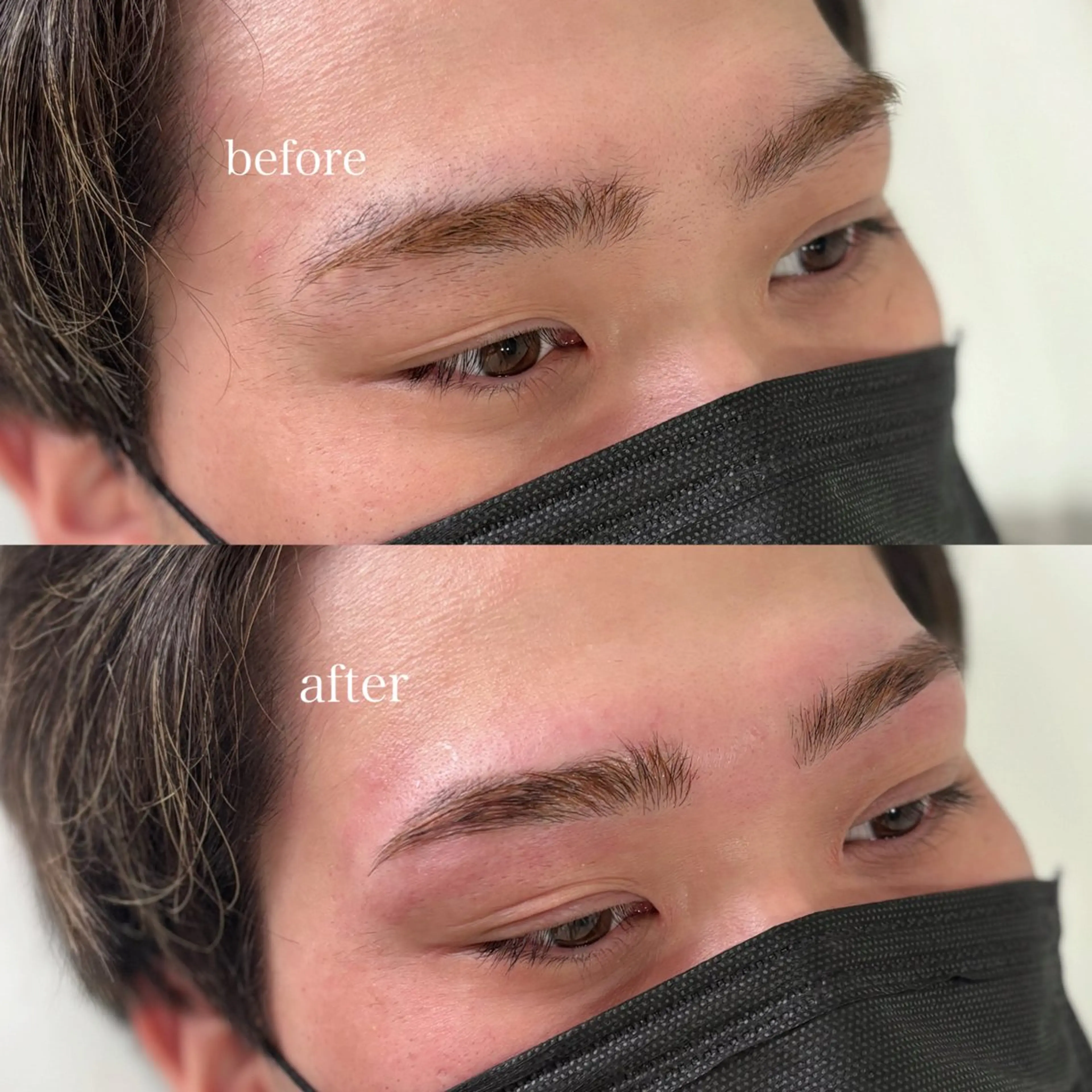 メンズ アイブロウ jiem5 𝐦𝐚𝐧𝐚🎀のマツエク・マツパデザイン