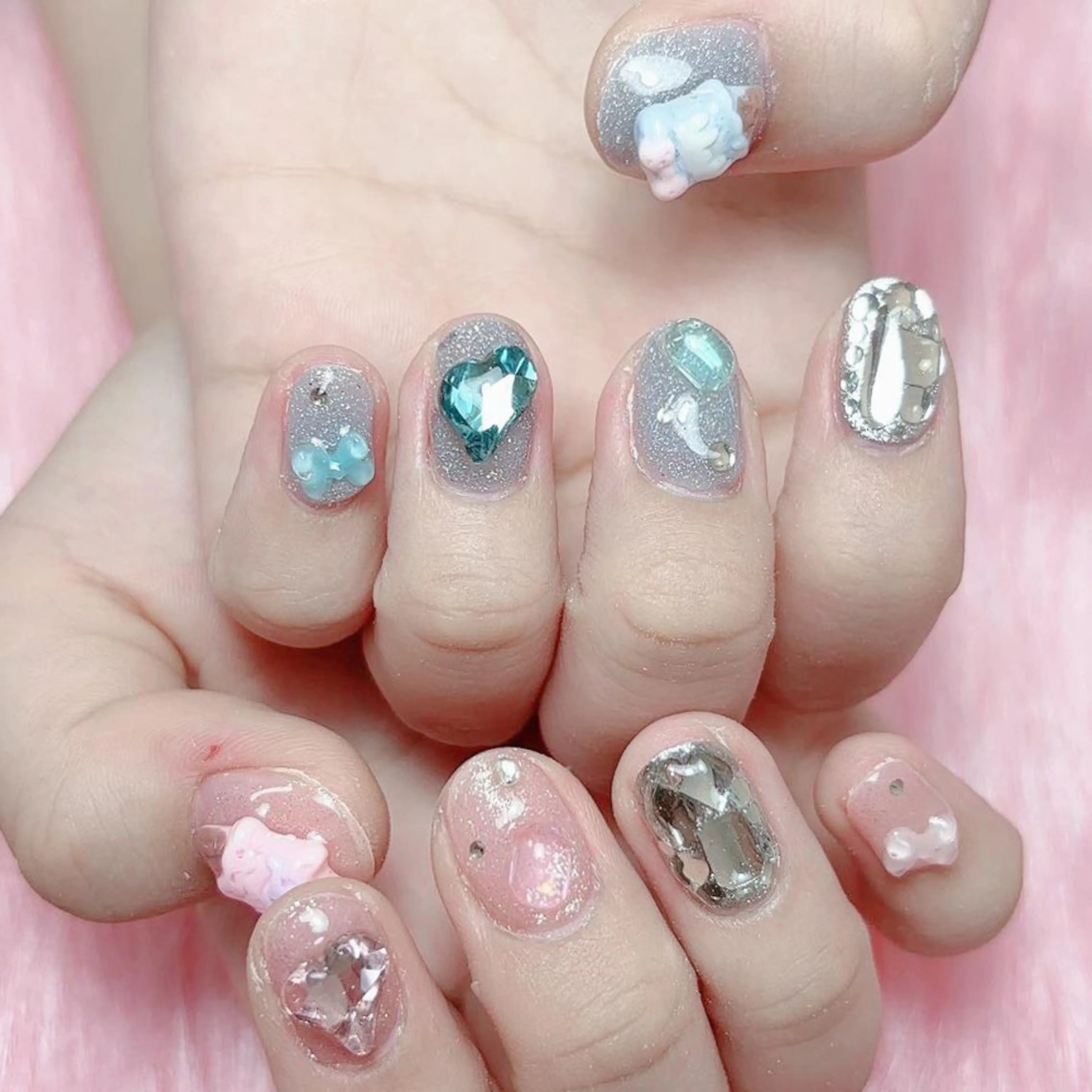 ネイル ハンドネイル ハンドケア DEMAIN- 🌹のネイルデザイン