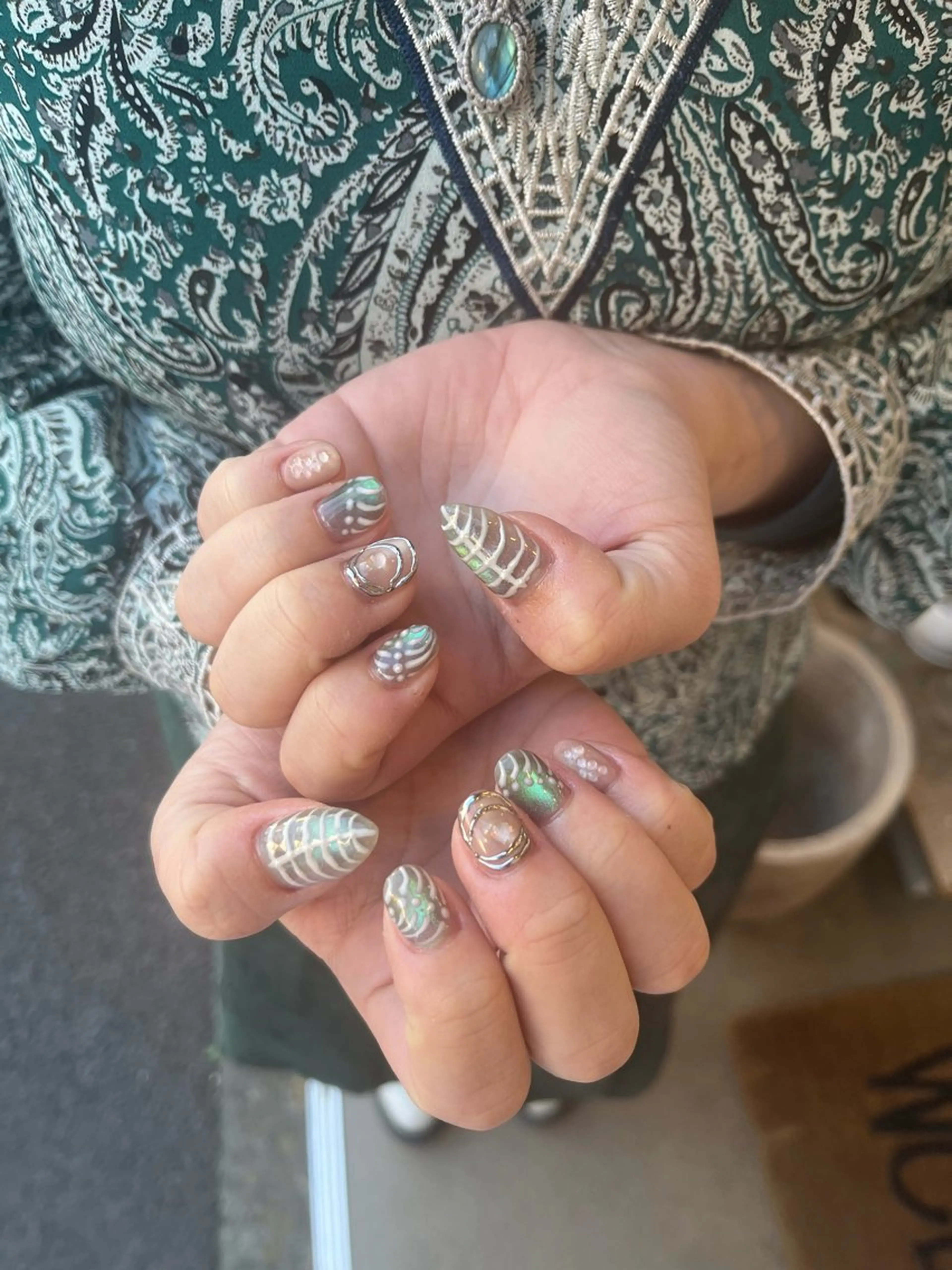 ネイル ハンドネイル AT.1011(アトリエテンイレブン)所属・AT.1011 (ハルカ)のネイルデザイン