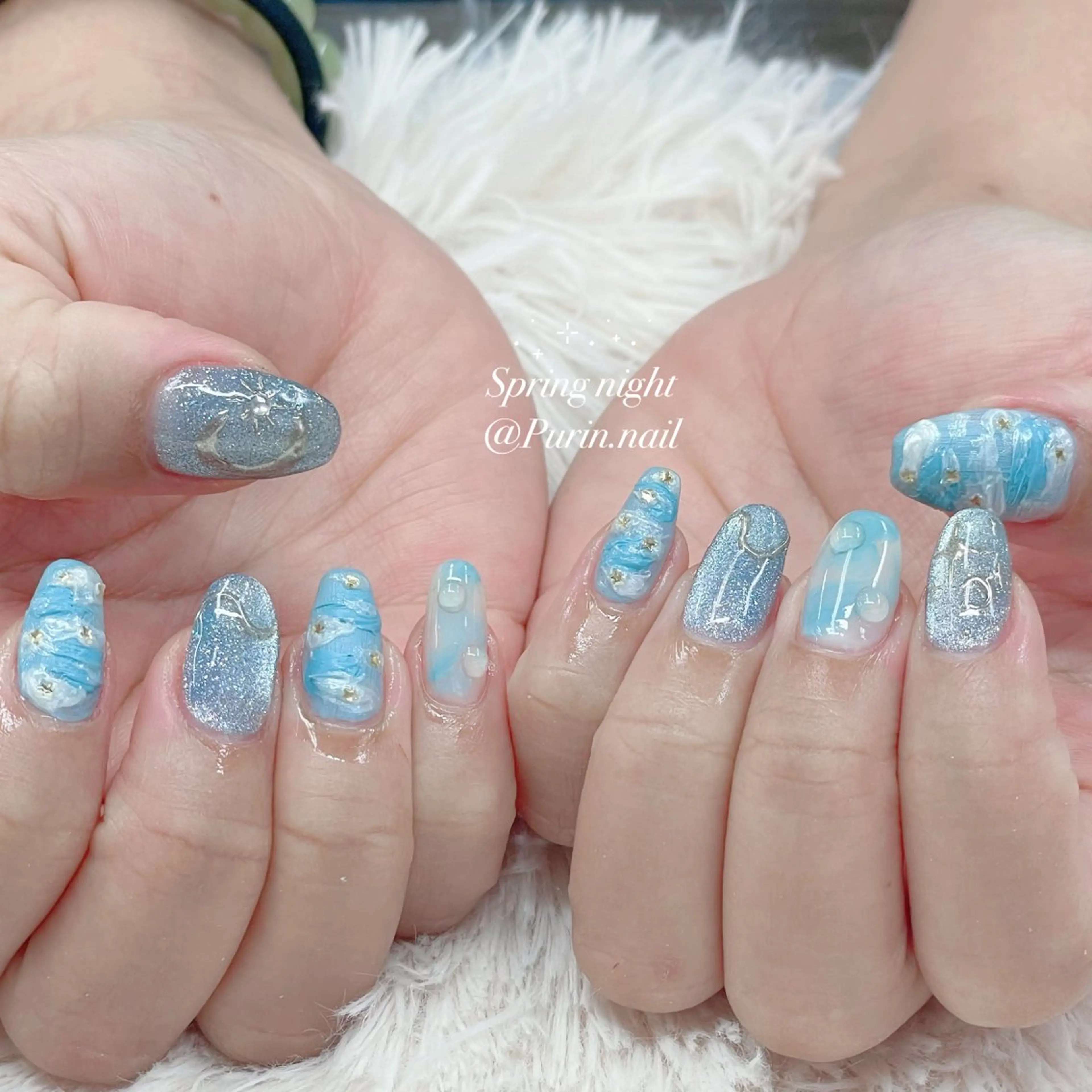 ネイル ハンドネイル Nails by Purin🍮のネイルデザイン