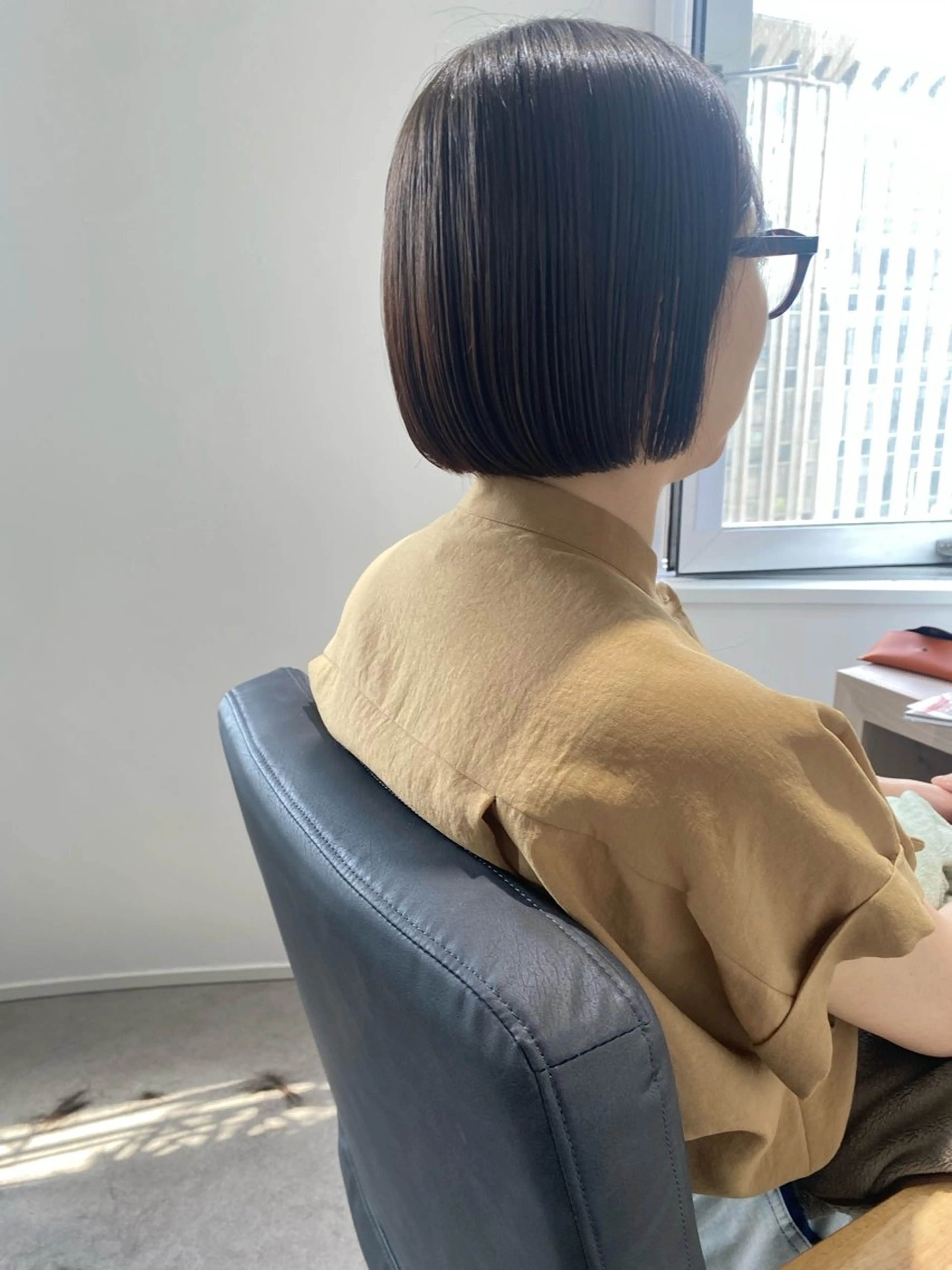 ショート ボブ カット 縮毛矯正 トリートメント ZEEN所属・東田 恋のヘアスタイル