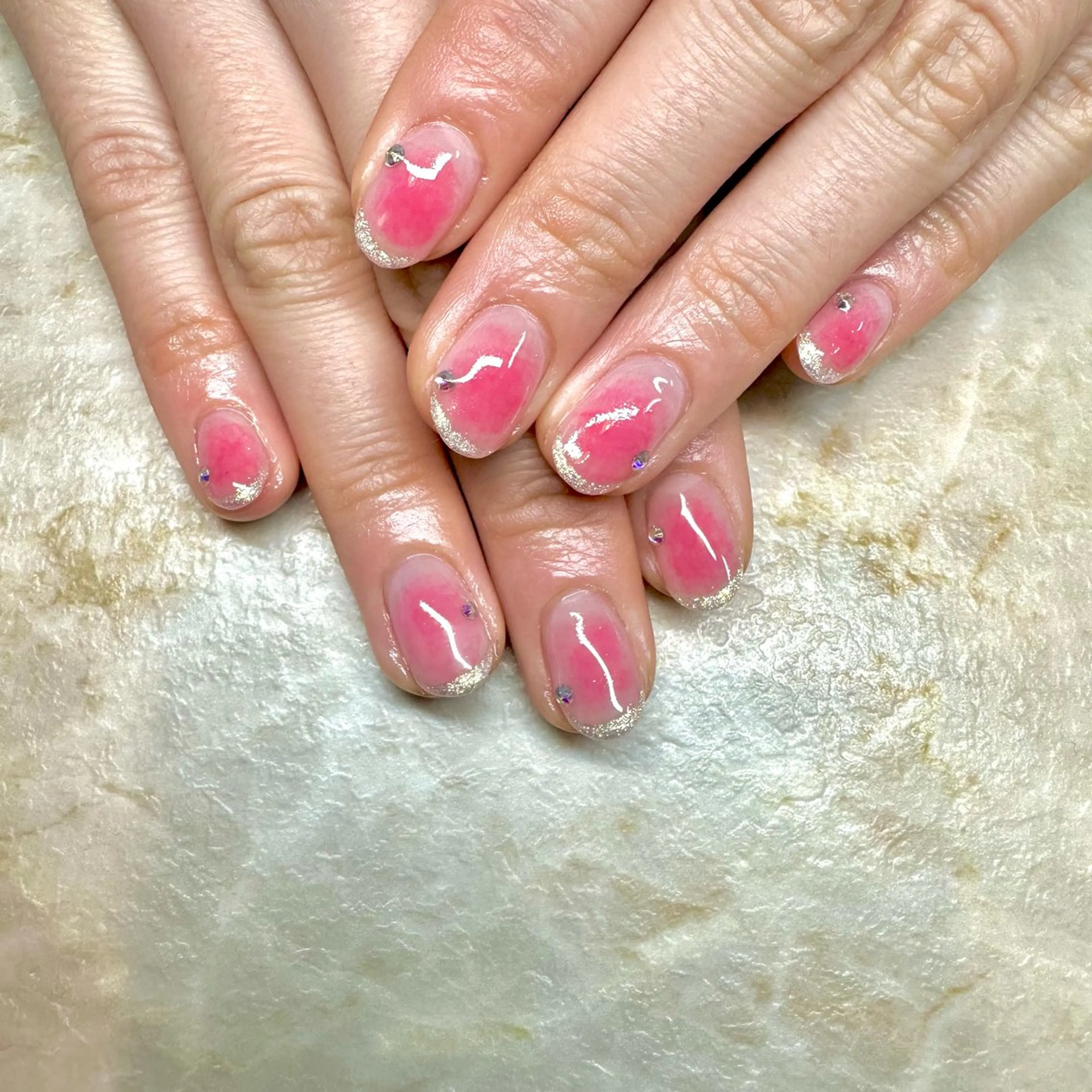 ネイル ハンドネイル フットネイル GéRanium Harukaのネイルデザイン