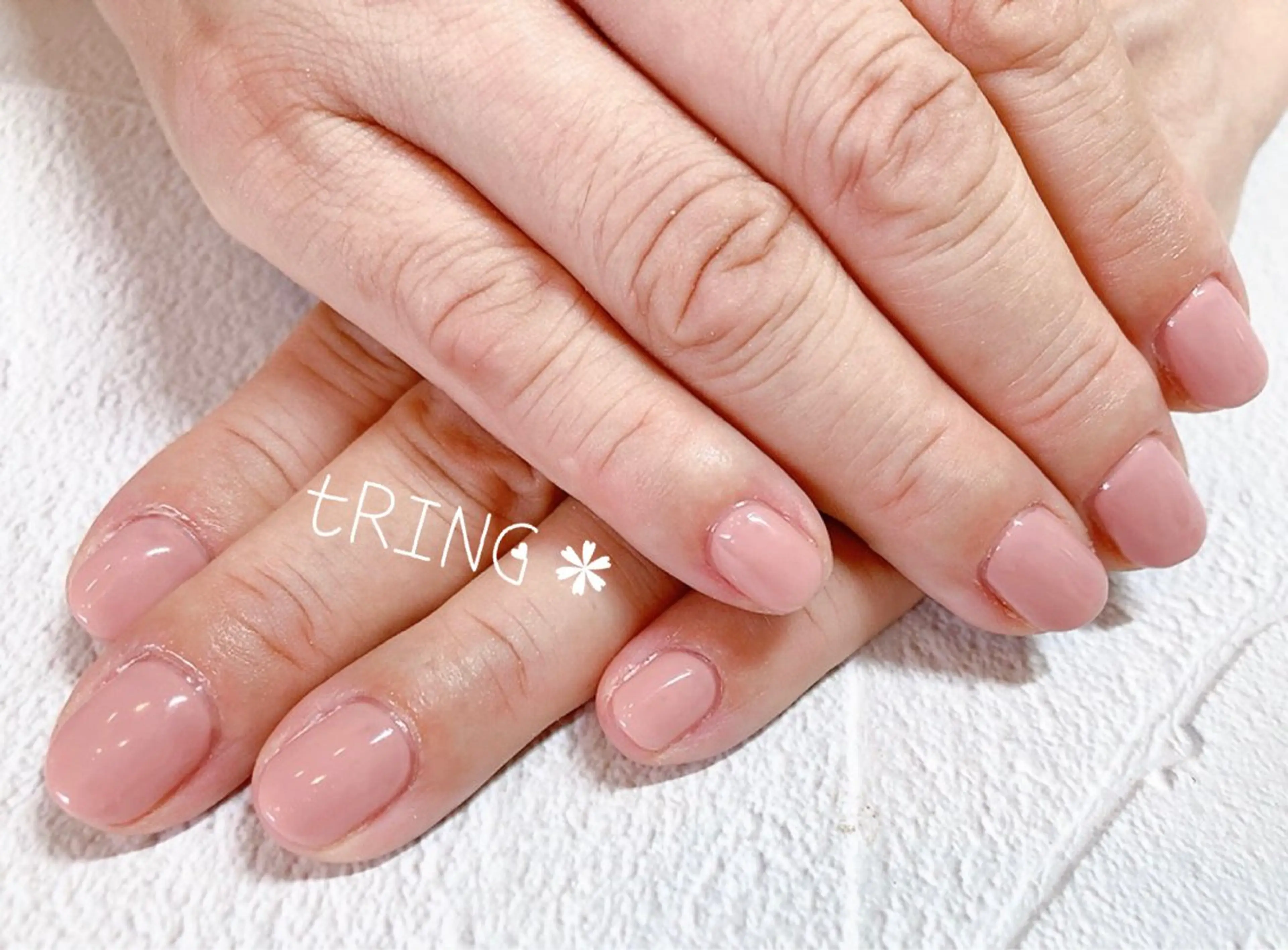 ネイル ハンドネイル tRING＊ しいの木台のネイルデザイン