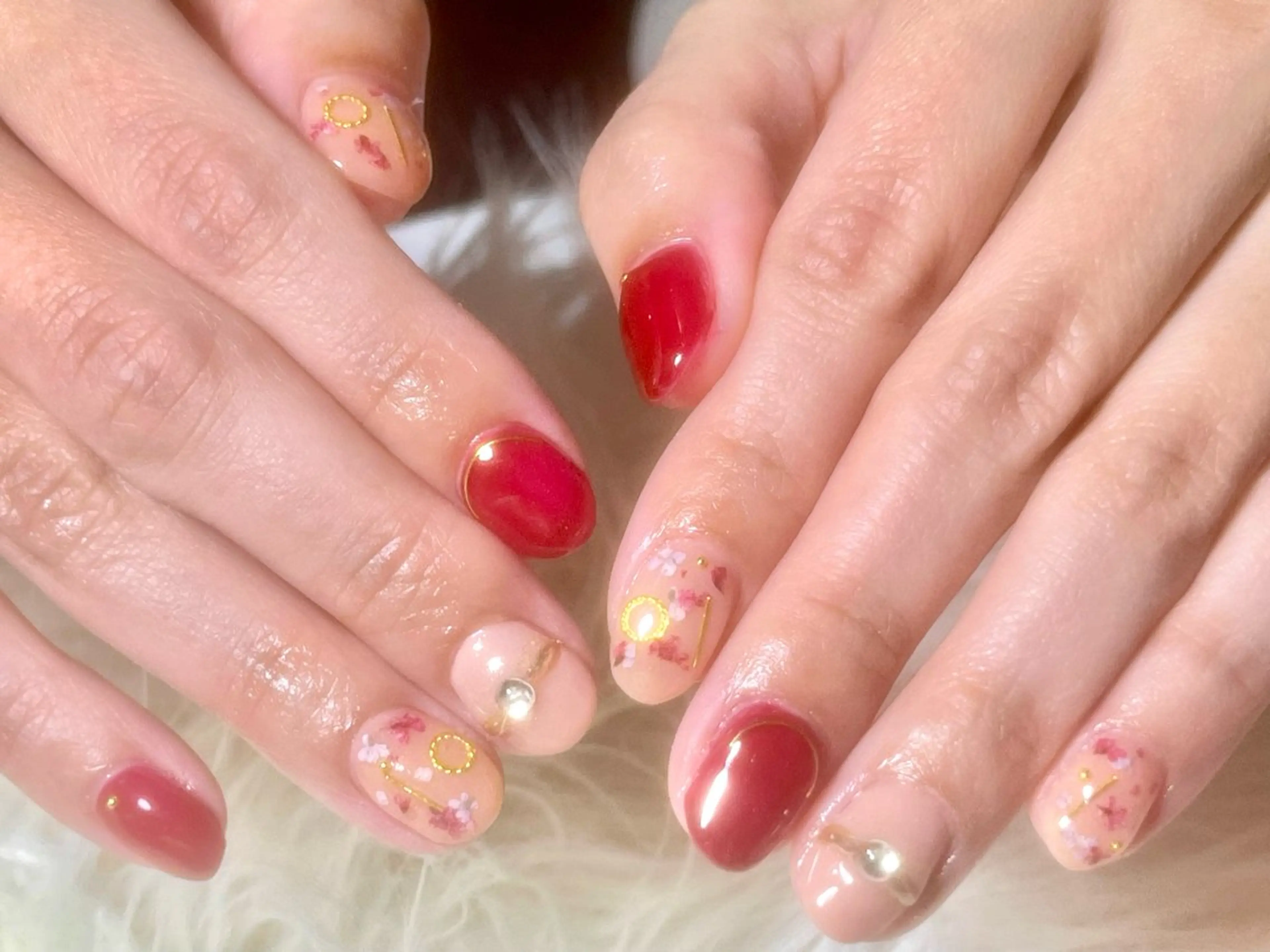 ネイル ハンドネイル ハンドケア hohomi .のネイルデザイン