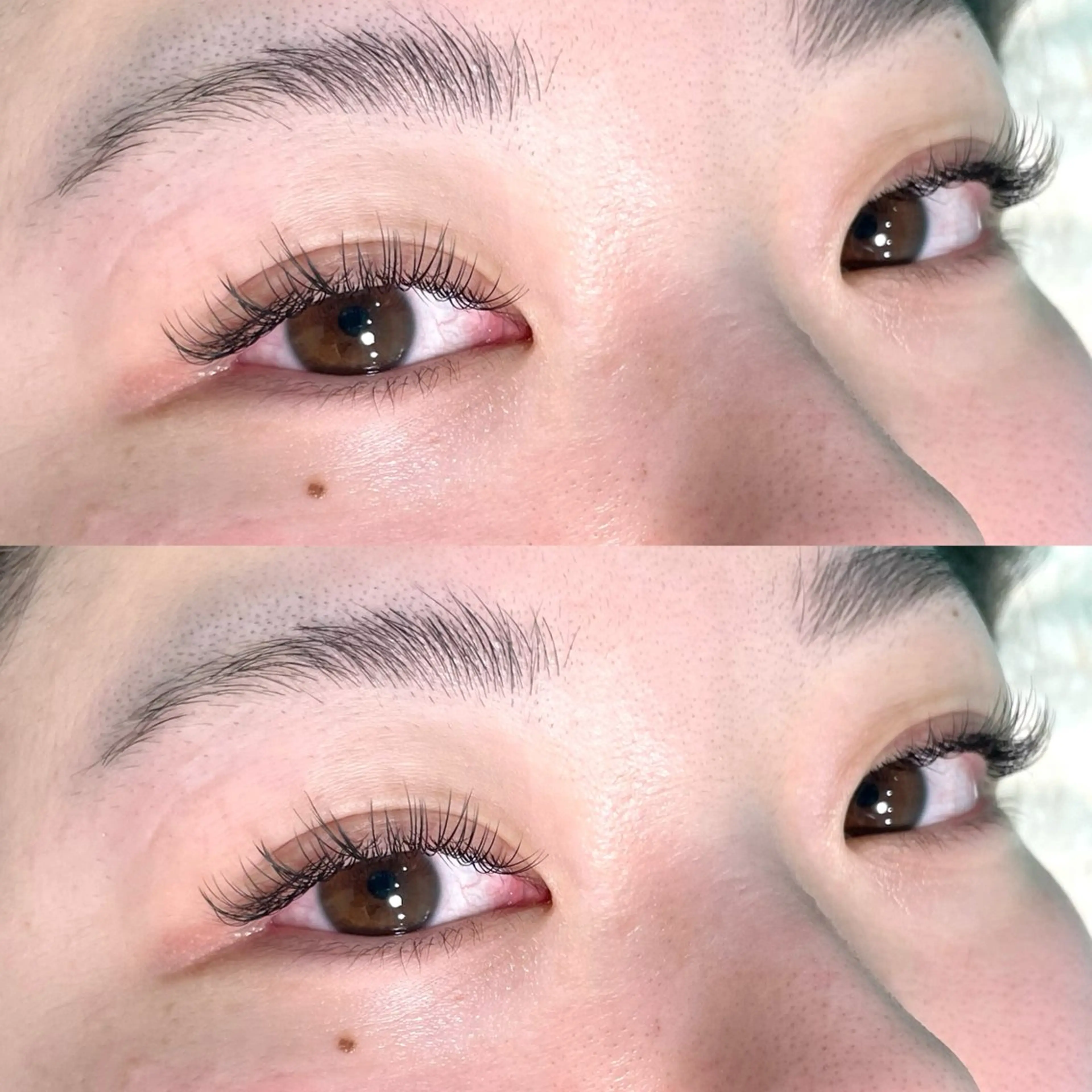 マツエク・マツパ Cカール キュート フラットラッシュ マツエク eyelash salon Praline.ise所属・黒川 玲名のマツエク・マツパデザイン