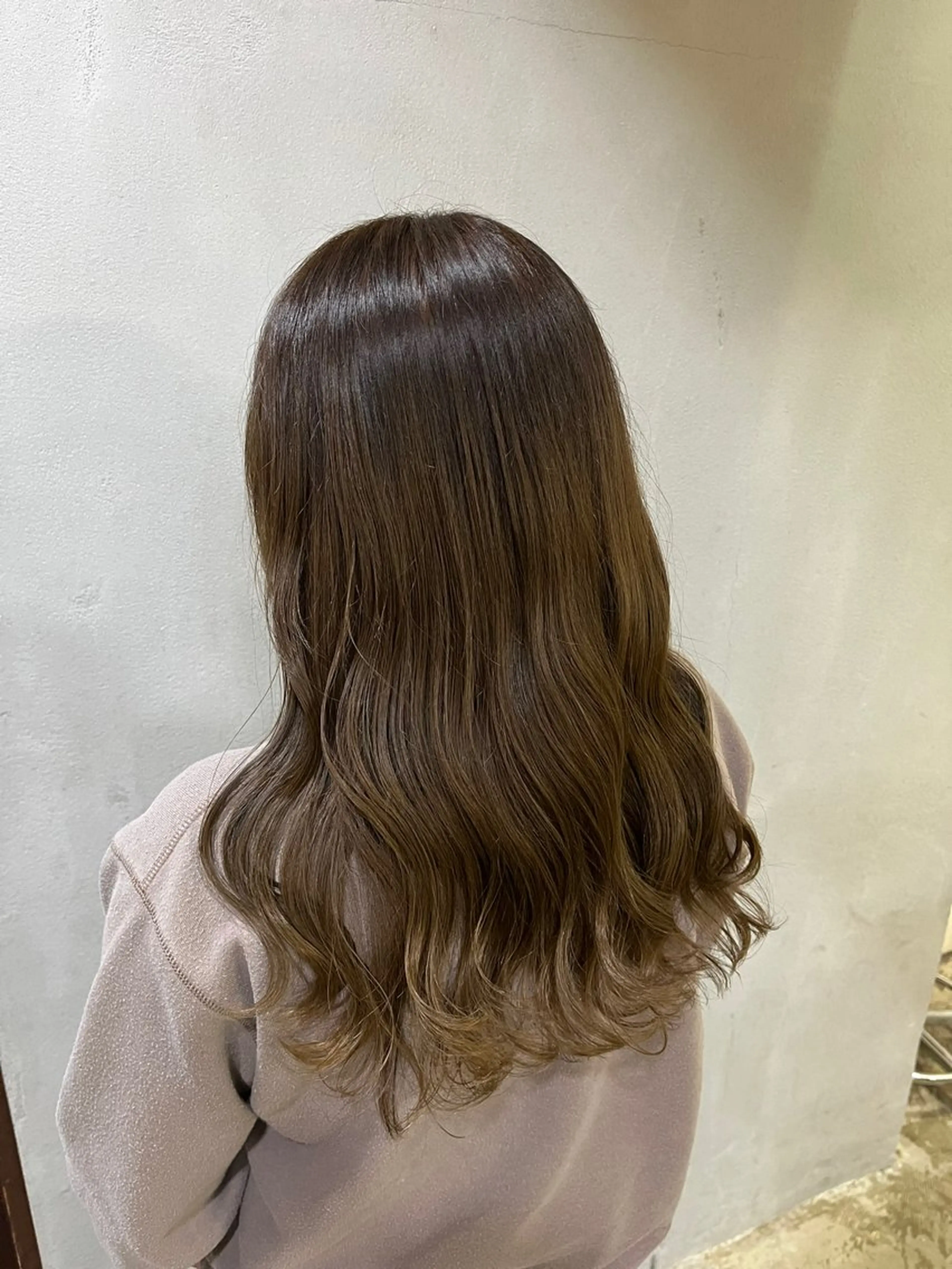 ロング カット ヘアカラー トリートメント アキト/ メンズ/透明感暗髪のヘアスタイル