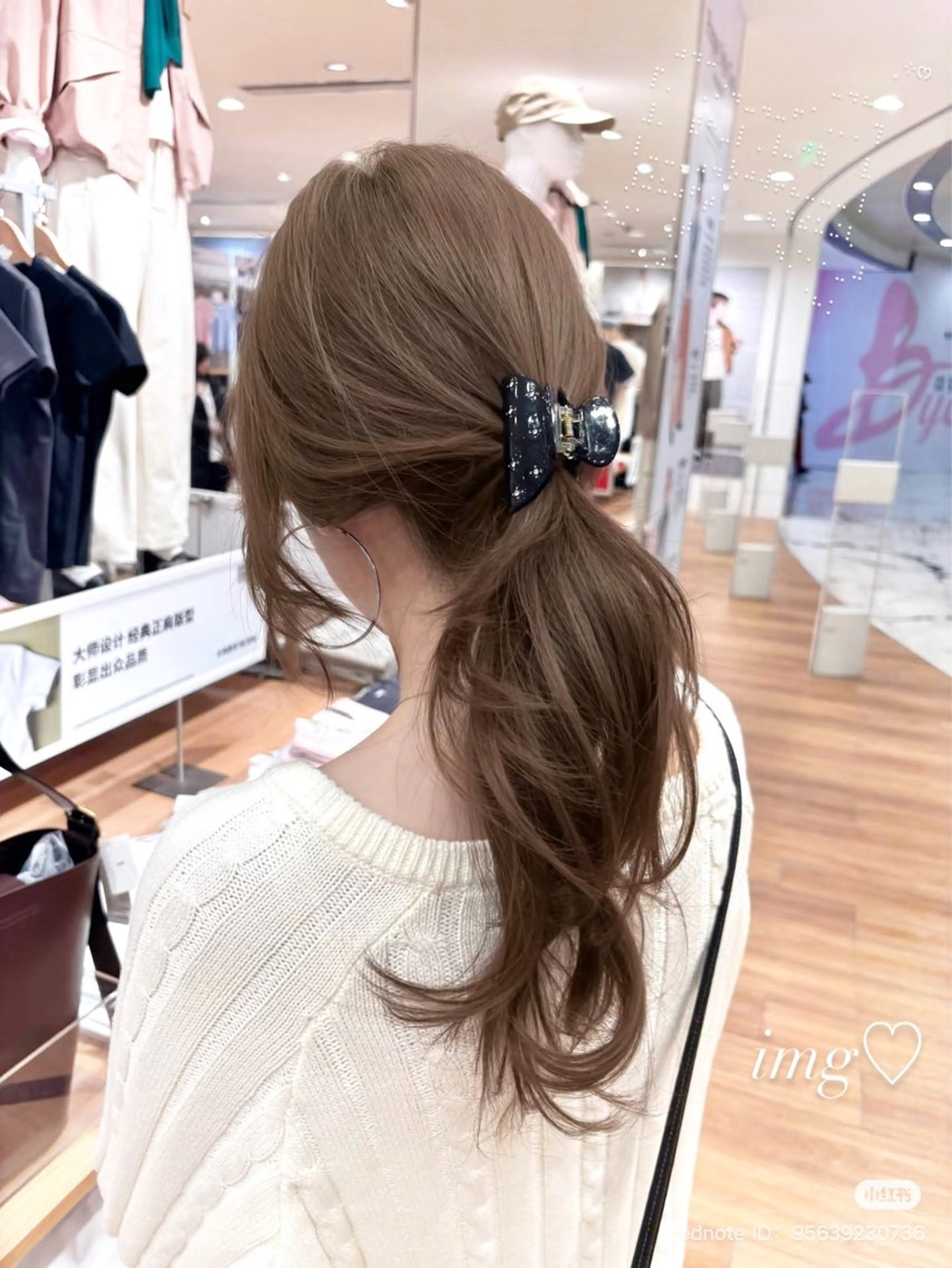 ロング カラー ブリーチ ケアカラー ダブルカラー ブリーチなしカラー ヘアカラー トリートメント ブリーチなしWカラー 🎀韓国ヘア/amiのヘアスタイル