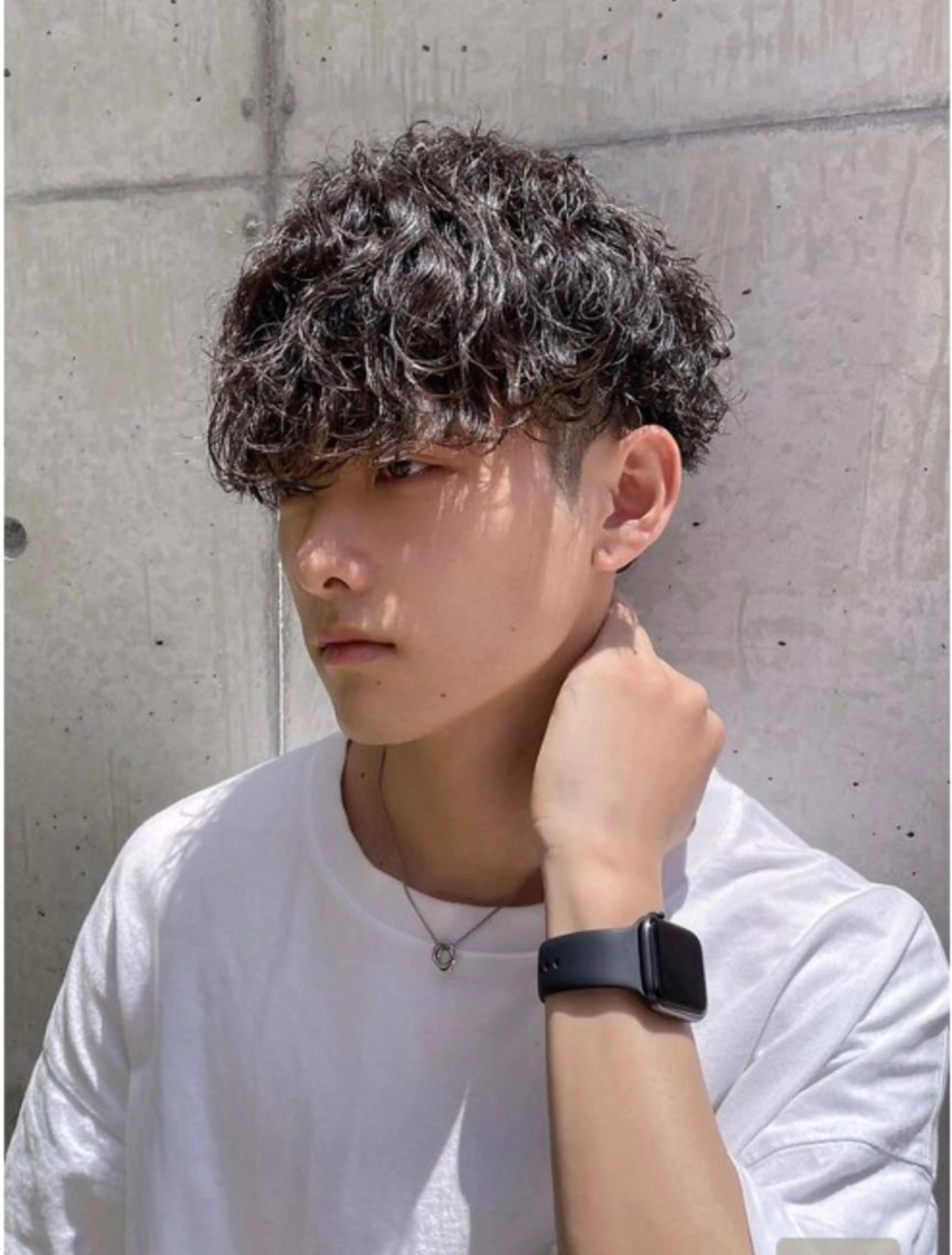 🔥今だけ2000円OFF🔥骨格矯正メンズカット+波巻きパーマの写真