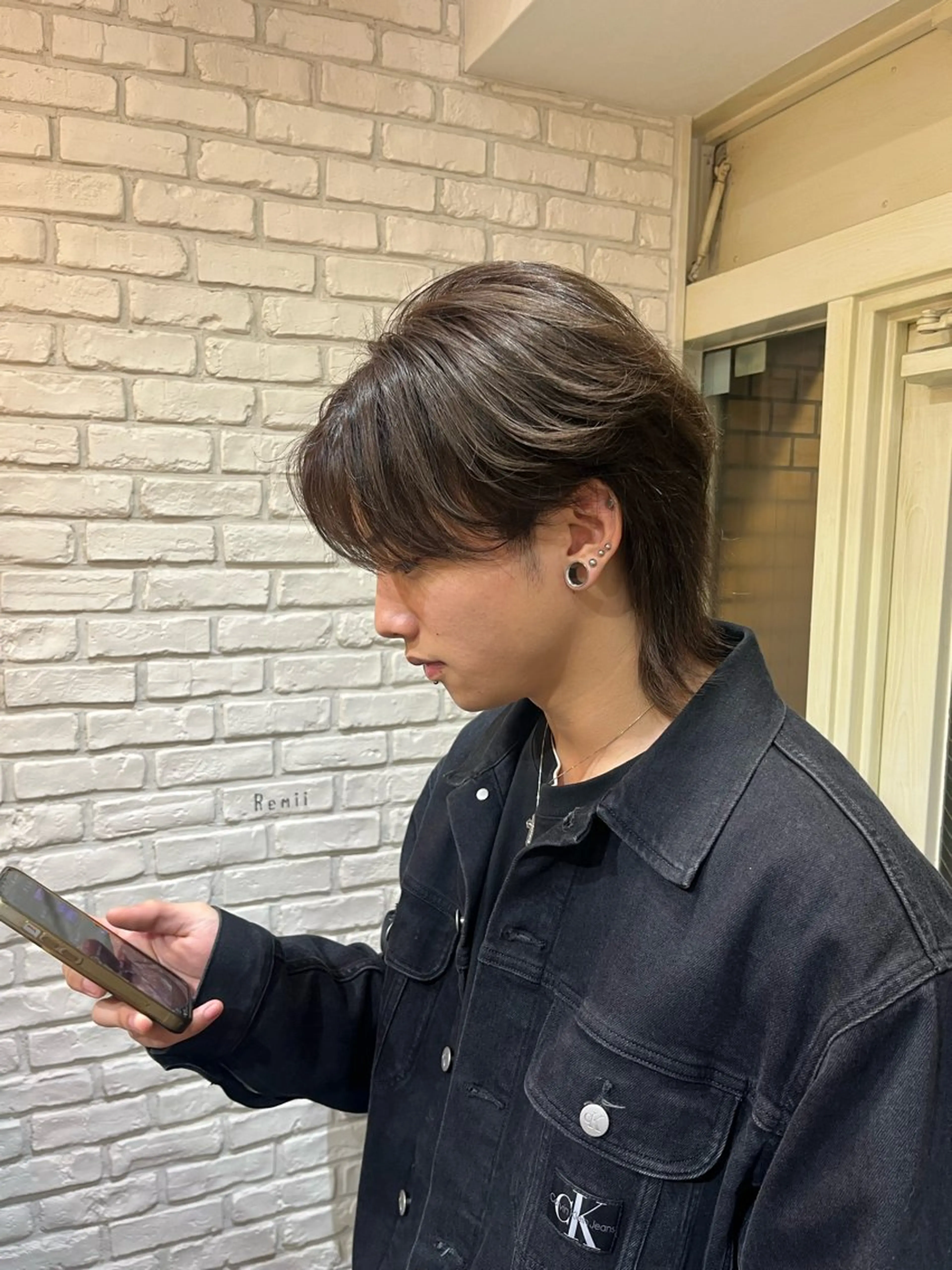 カラー メンズ ヘアカラー ミジュ/ ハイトーンのヘアスタイル