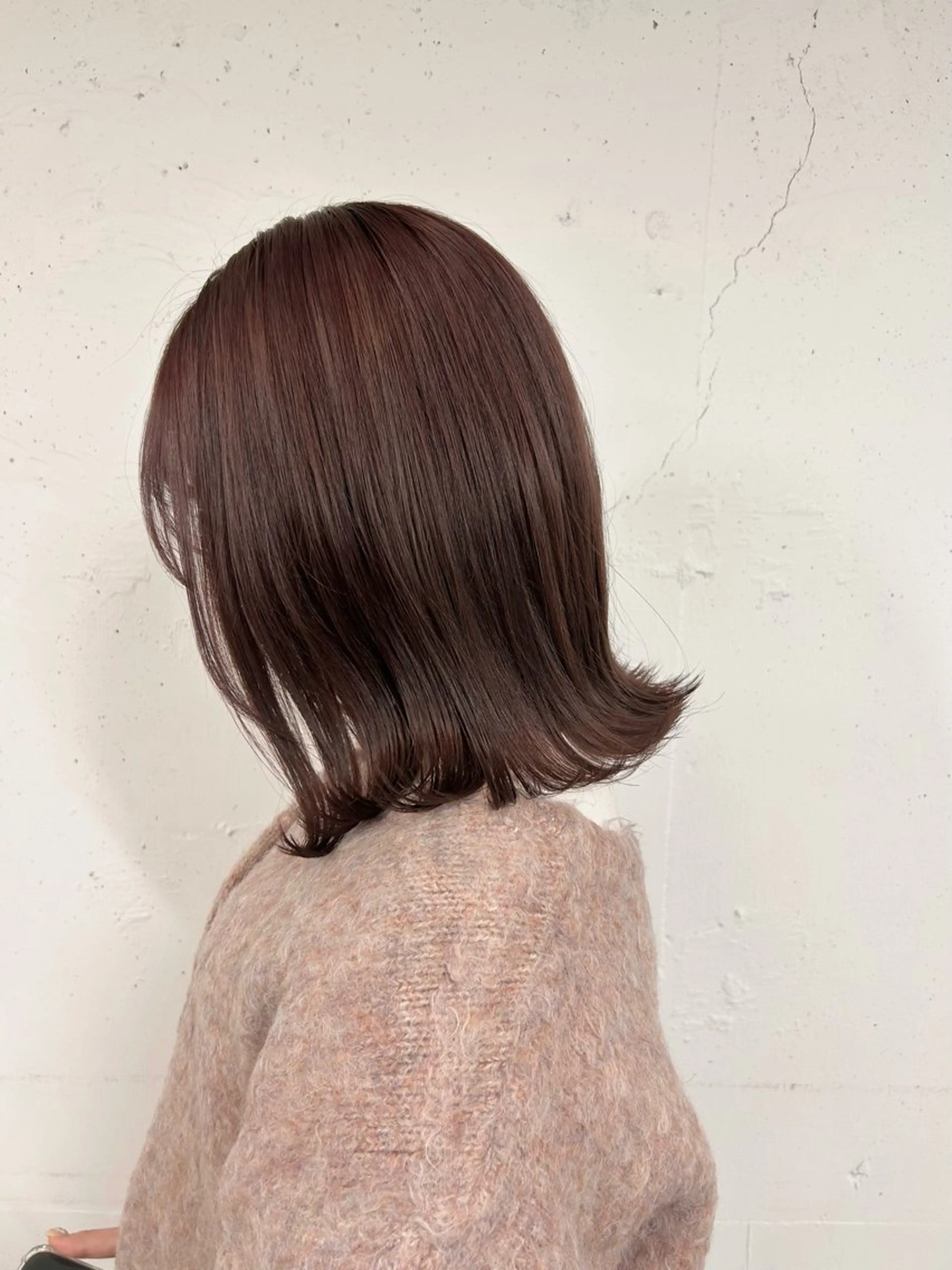 カラー ベージュカラー ピンクカラー ピンクベージュ 藤澤 樹のヘアスタイル