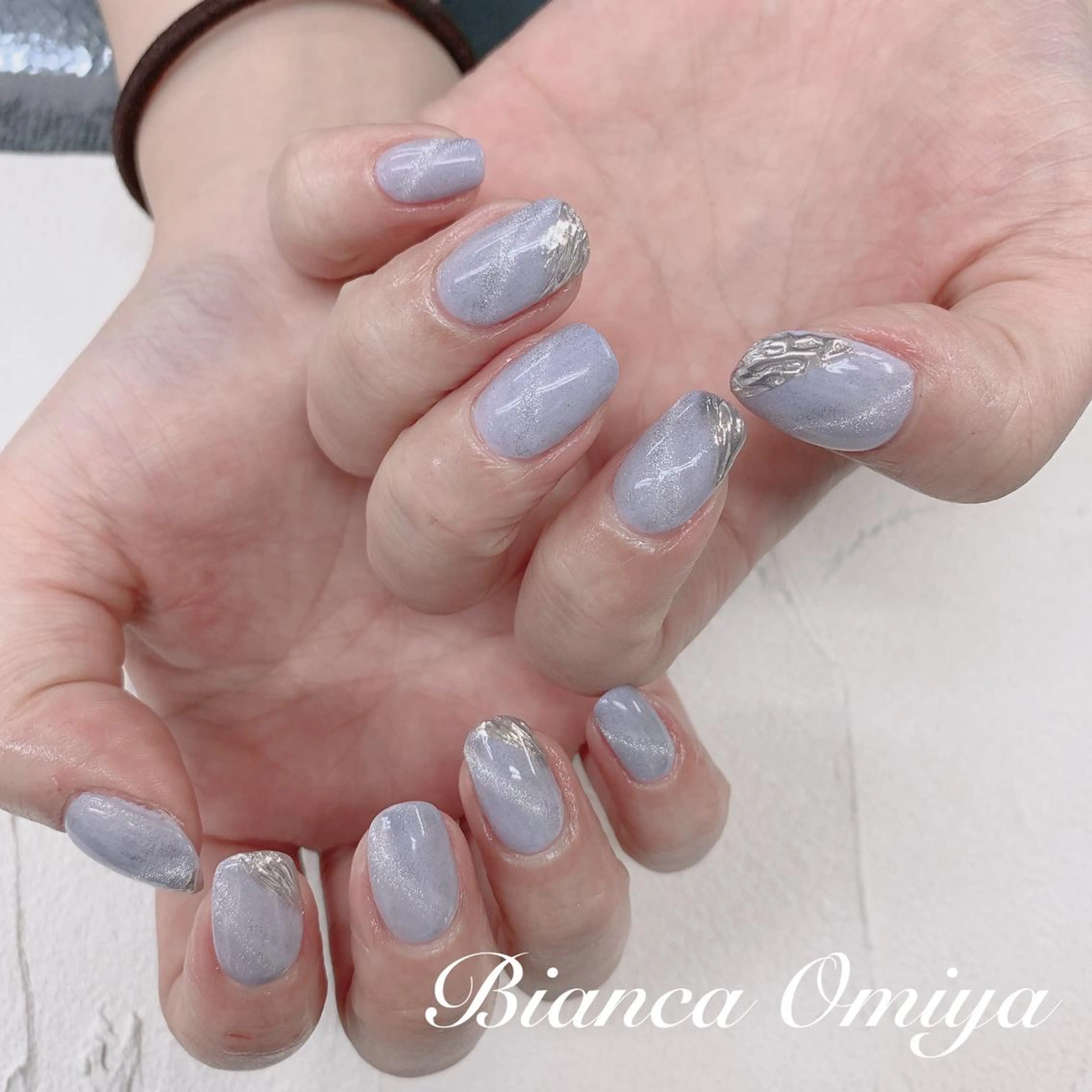 ネイル ハンドネイル ビアンカ大宮ネイル 店長 モリサワのネイルデザイン