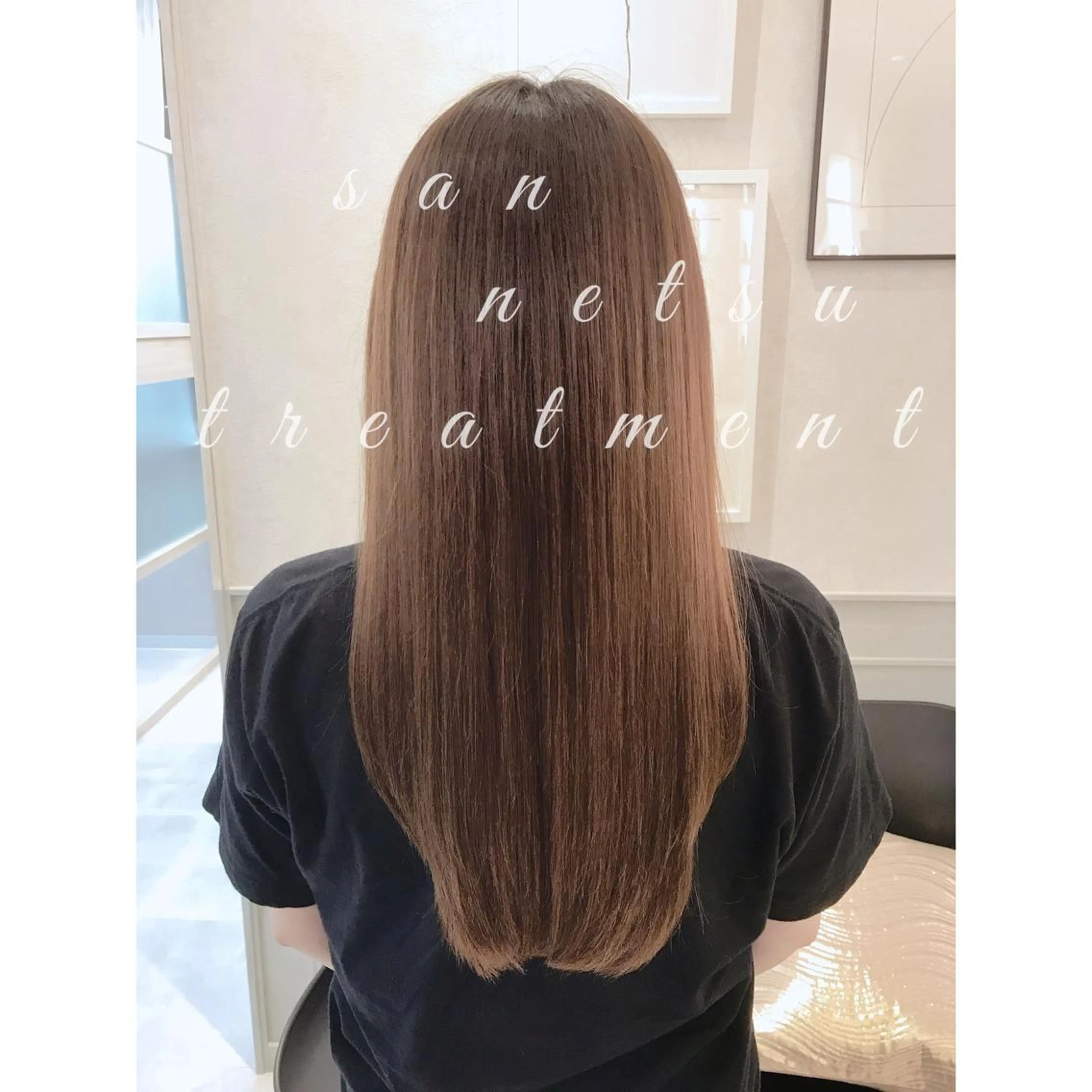 ロング 伊藤 祐輝のヘアスタイル