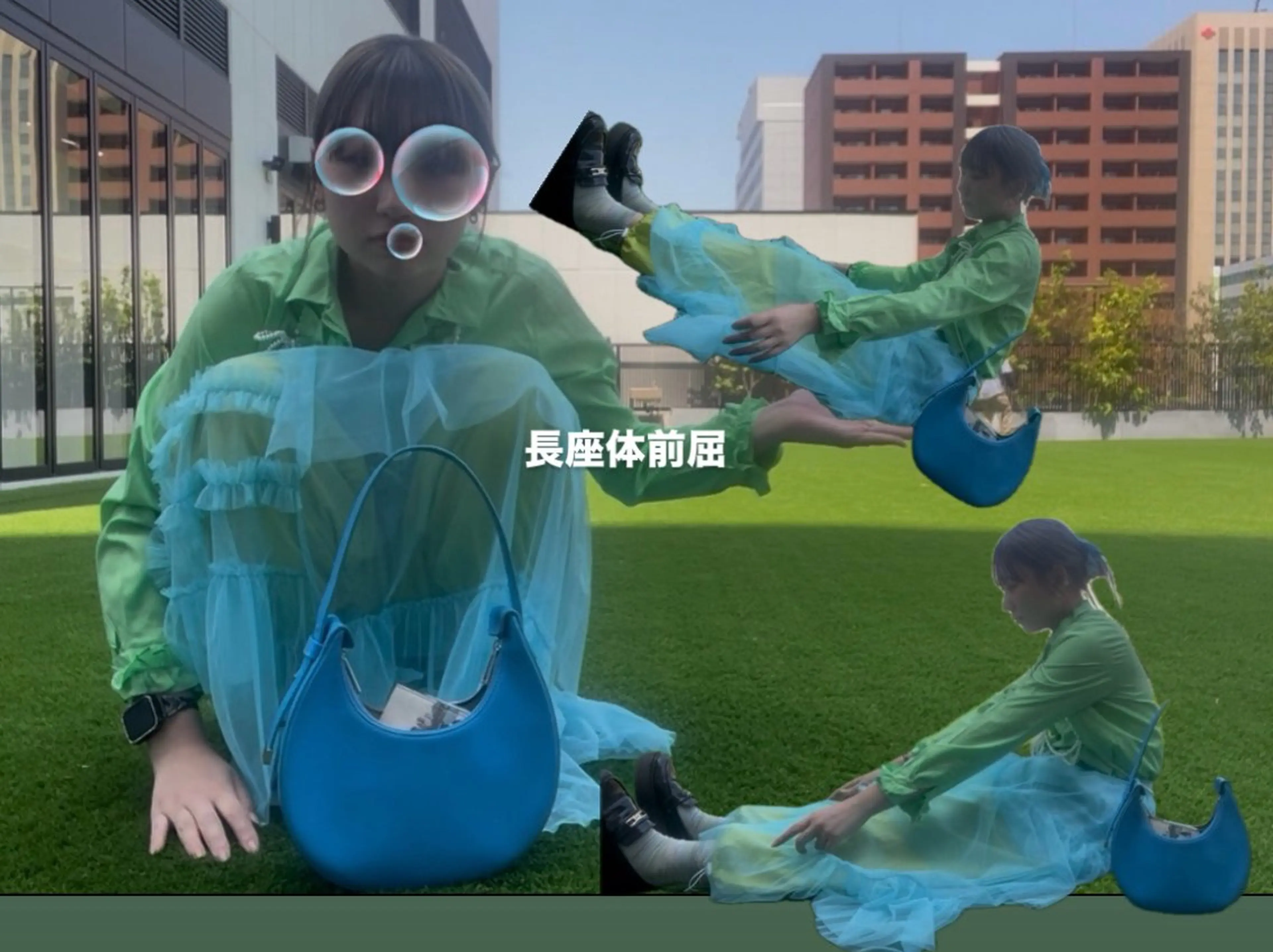 ミディアム カラー ヘアカラー トリートメント 岡山ハイトーン・ ルーツカラー/こもものヘアスタイル