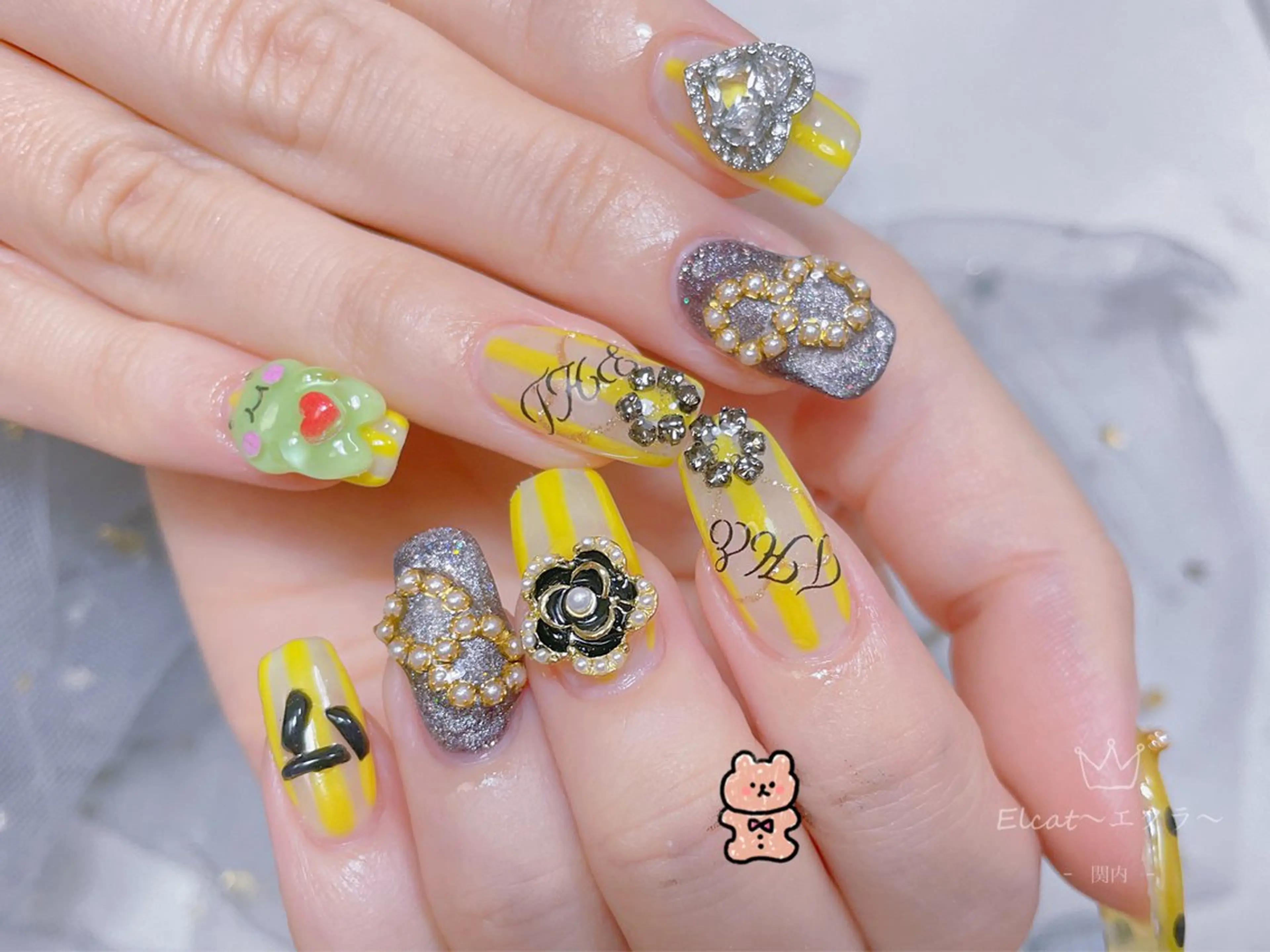 ネイル ハンドネイル ネイルサロンエクラ 🫧Shizukaのネイルデザイン