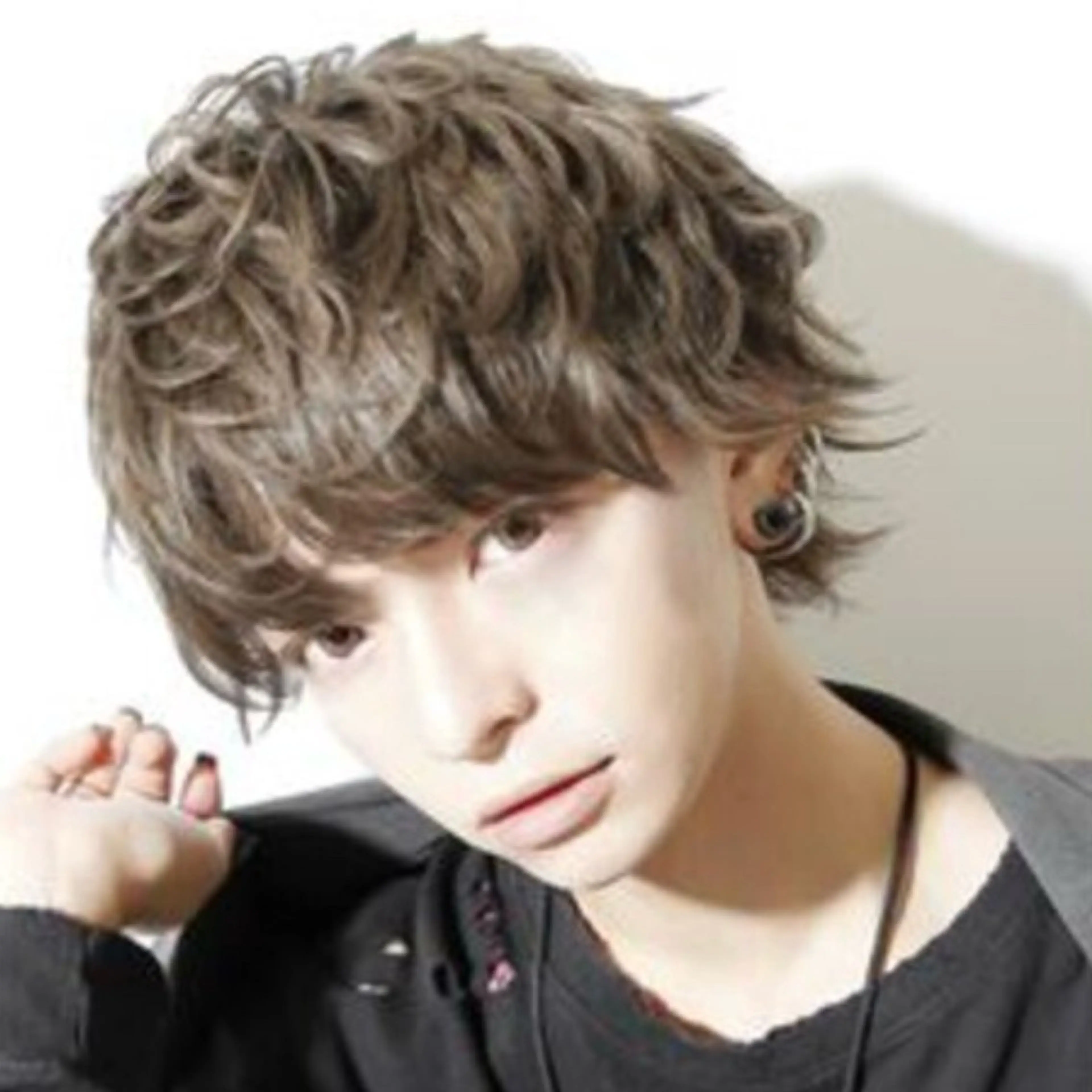 【👦🏻メンズ🐺】⭐️メンズカット+ニュアンスパーマ⭐️ウルフカットもOK❗️カルマパーマなどもこちら✨🇰🇷の写真