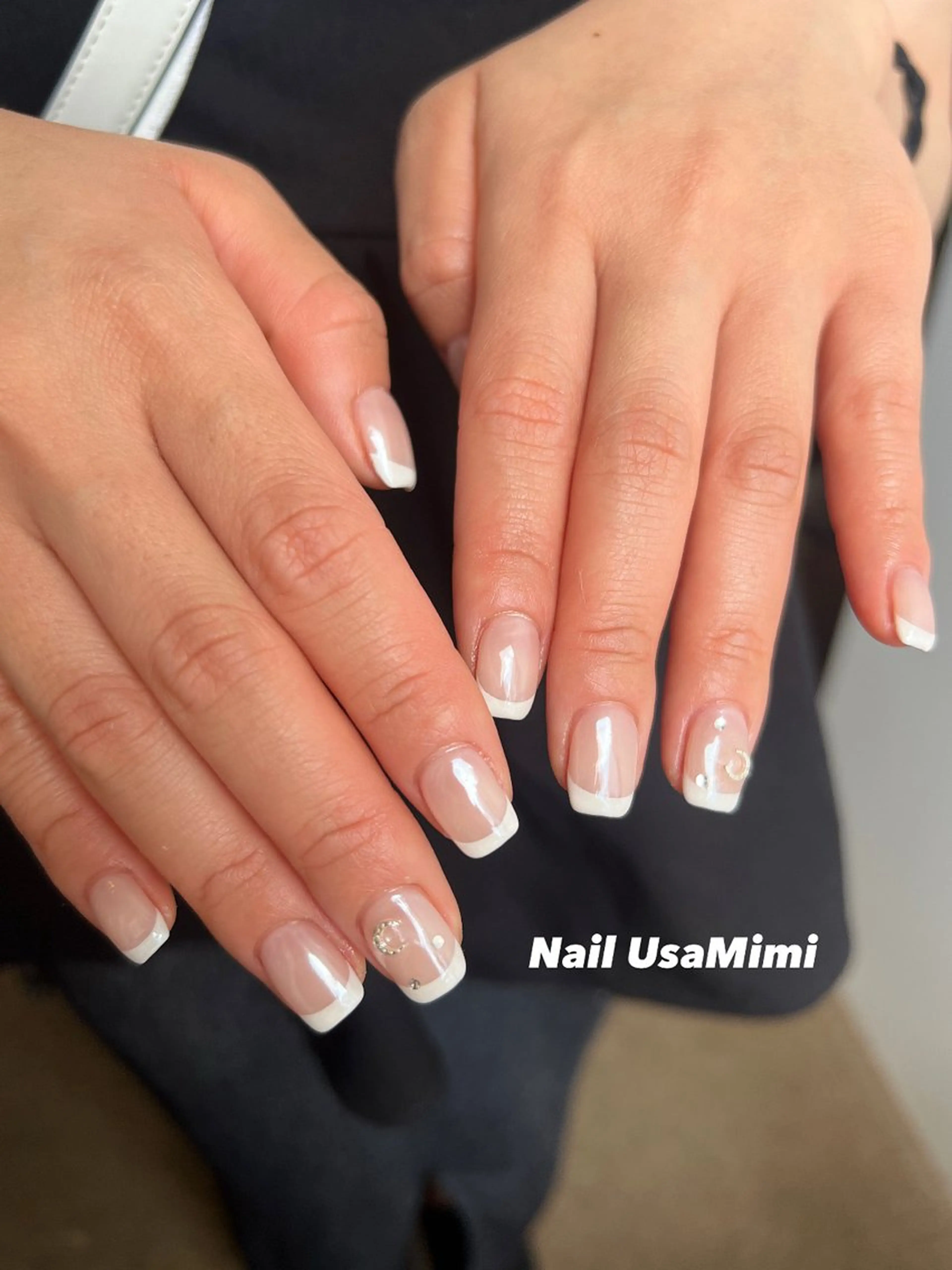 ネイル アートネイル ジェルネイル パラジェル ピンク ハンドネイル 本町NailUsa Mimi RIKOのネイルデザイン