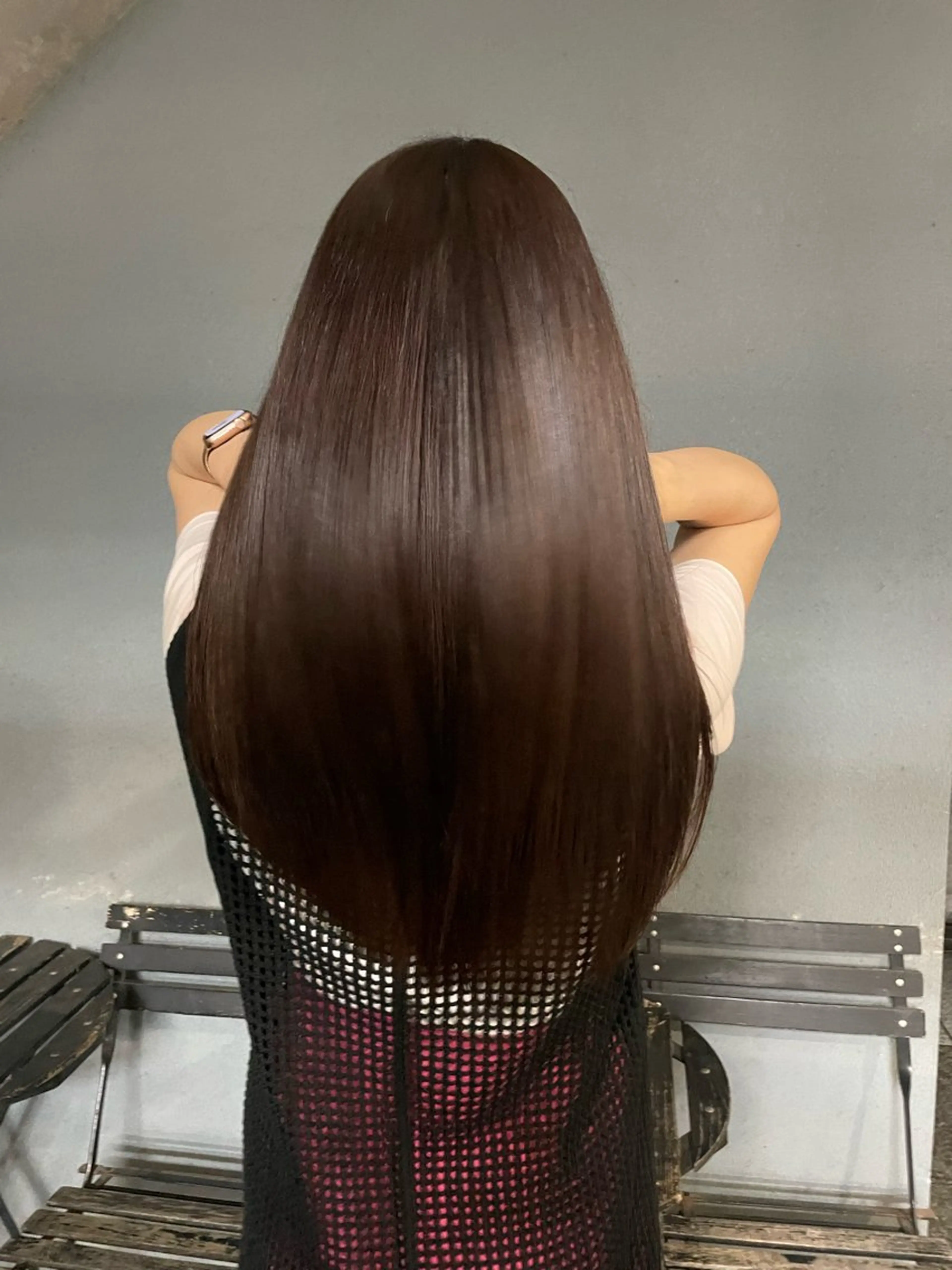 【縮毛矯正】ストレートパーマ➕ケアトリートメント🌿‬の写真