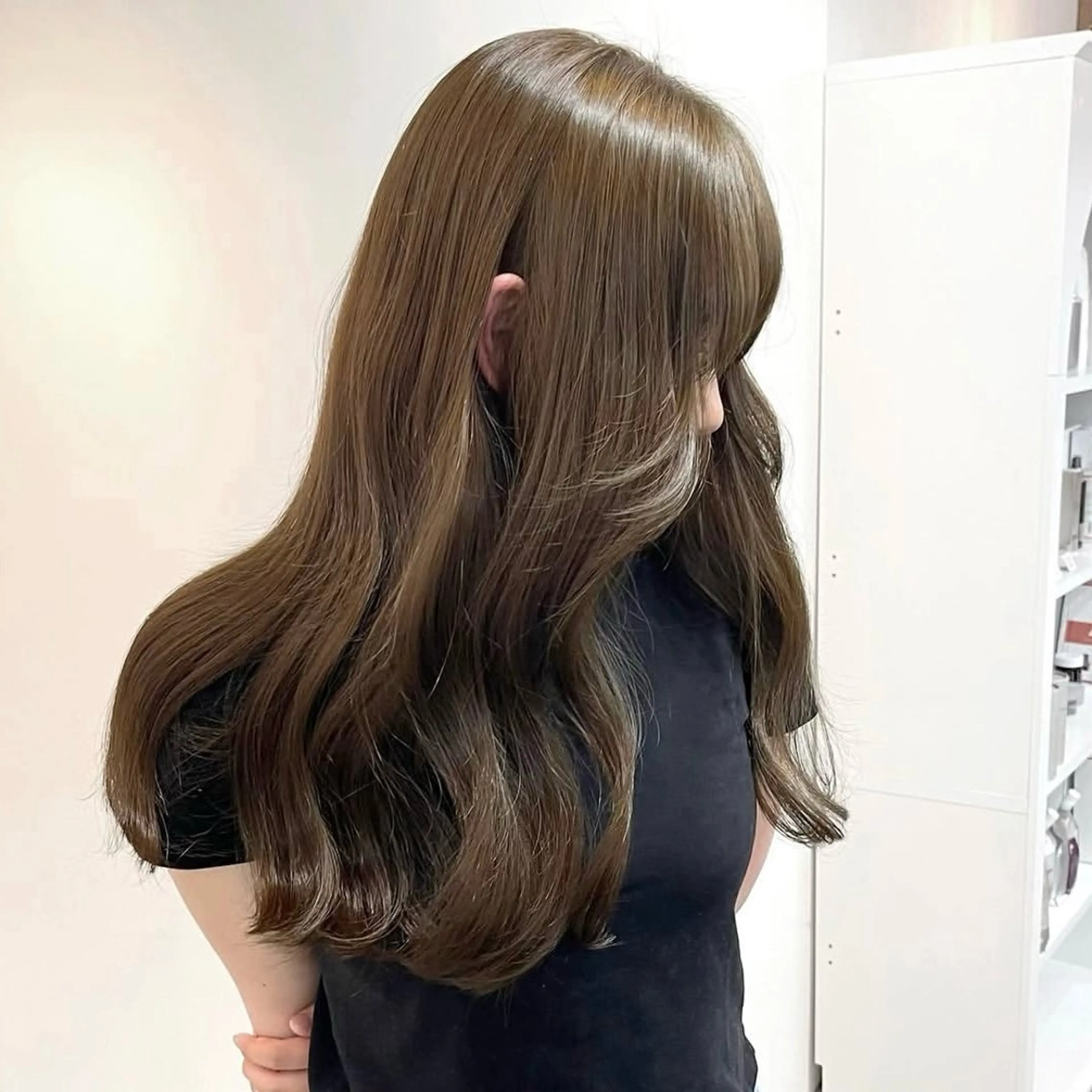 ロング カラー 透明感ワンカラー梅田 ダブルカラー/川上のヘアスタイル