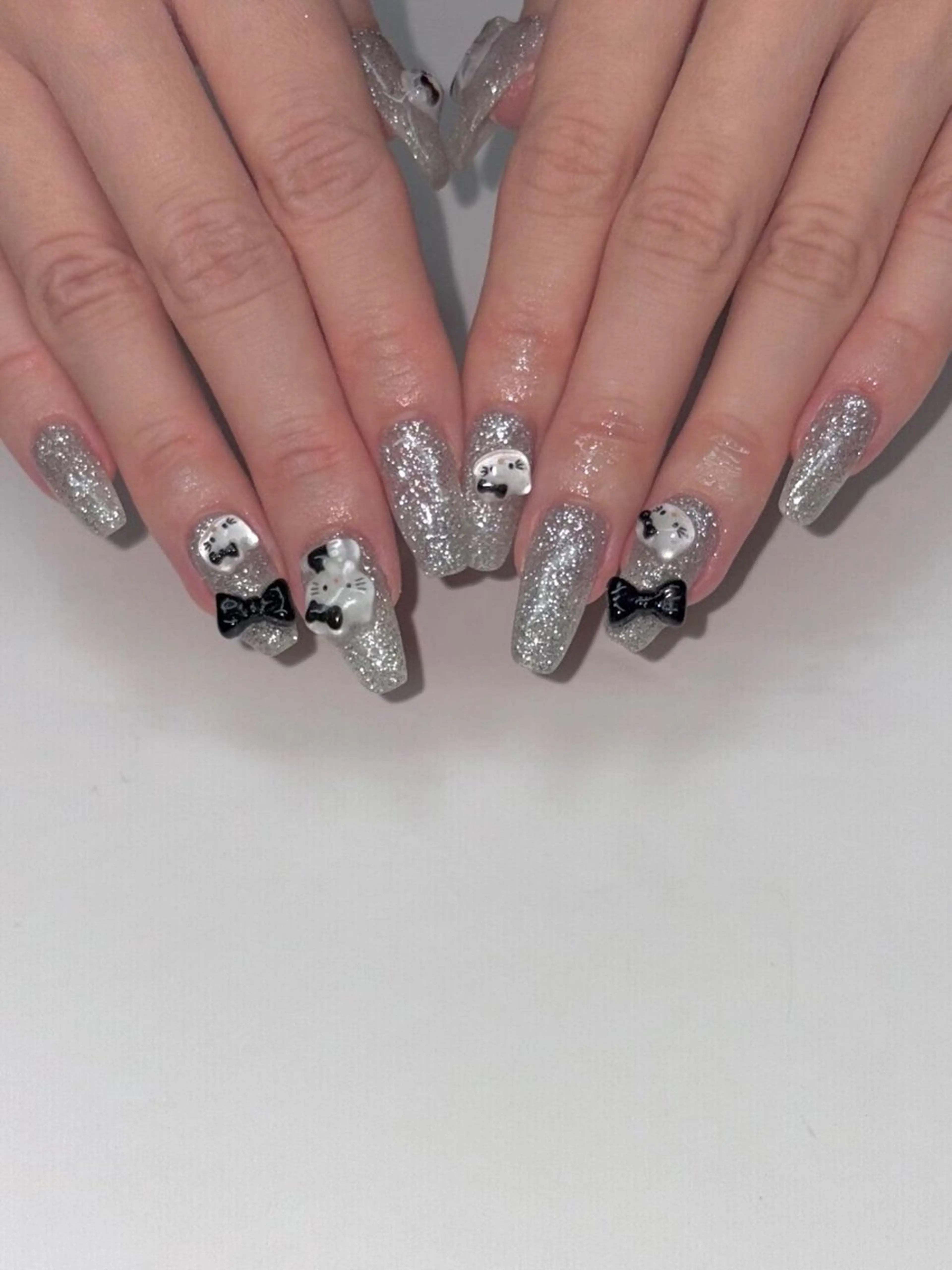 ネイル グラデーション ラメ(グリッター) マグネットネイル ミラーネイル ニュアンスネイル ハンドネイル Lumi de nails所属・Lumi de nailsのネイルデザイン